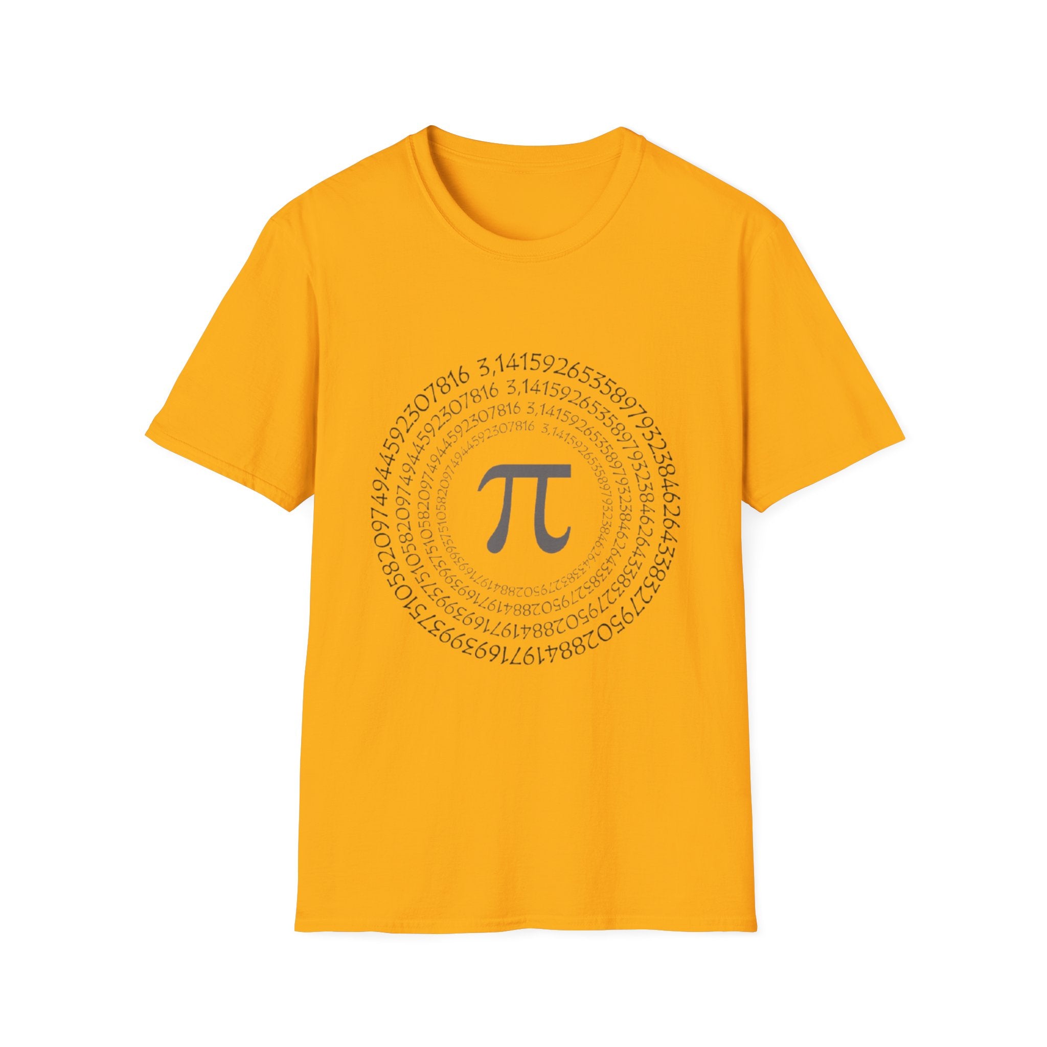 Pi Day Themed Unisex Softstyle T-Shirt