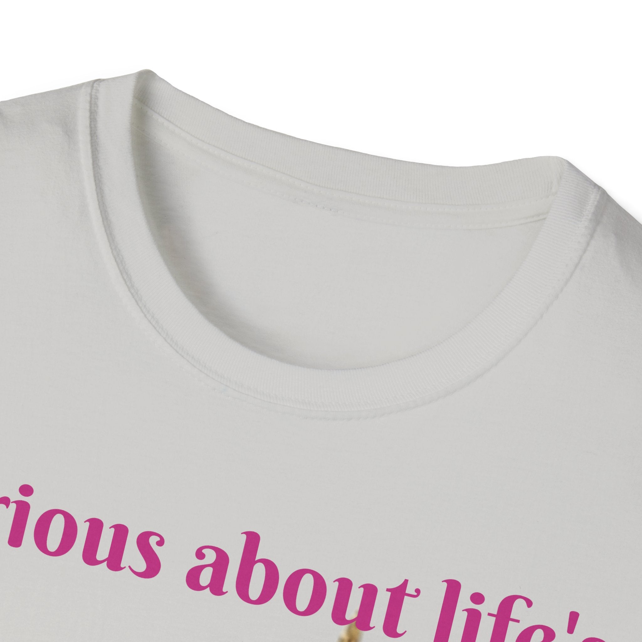 Curious About Life's Magical Mysteries Unicorn Unisex Softstyle T-Shirt