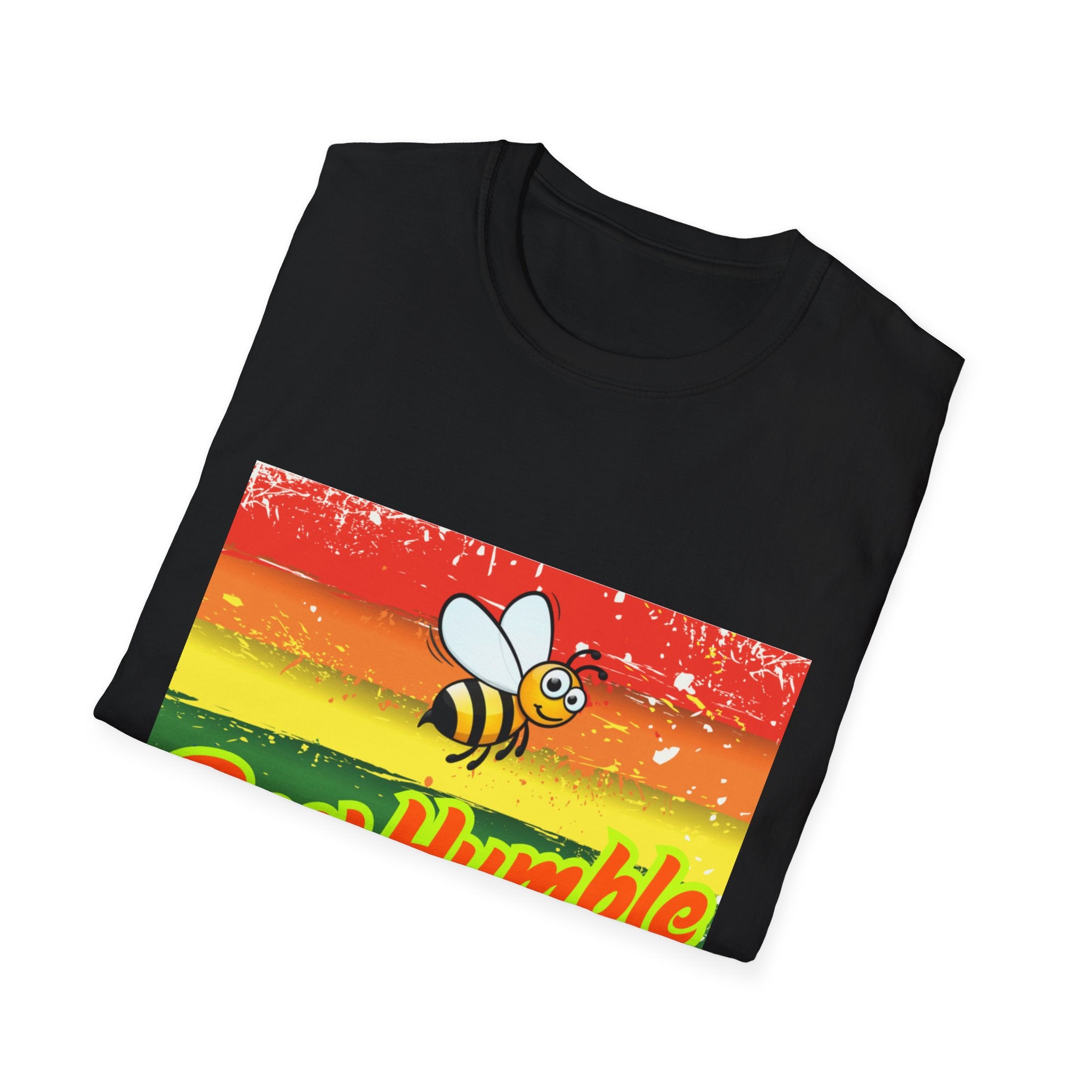 Bee Humble Rainbow Unisex Softstyle T-Shirt