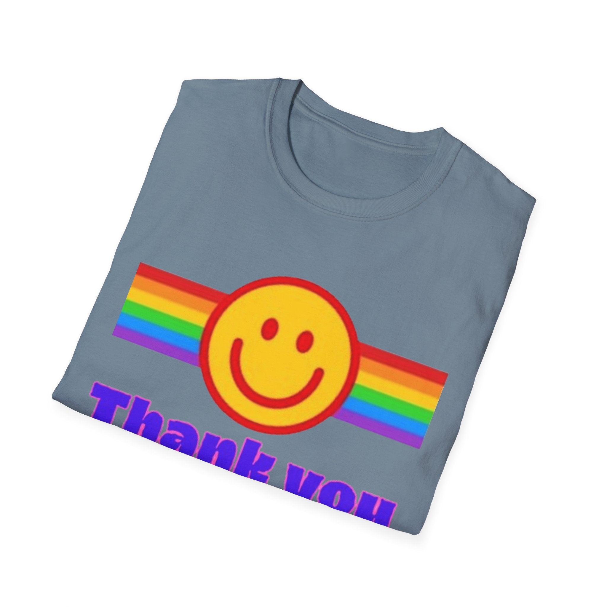 Thank You Have A Gay Day Unisex Softstyle T-Shirt
