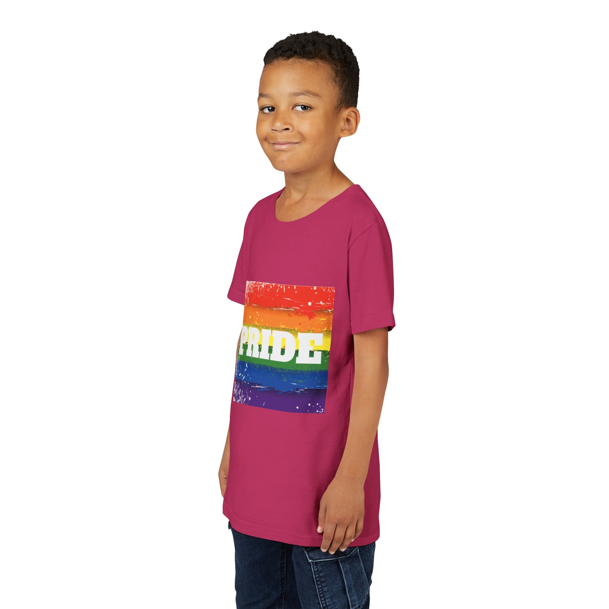 Pride Rainbow Youth Short Sleeve T-Shirt