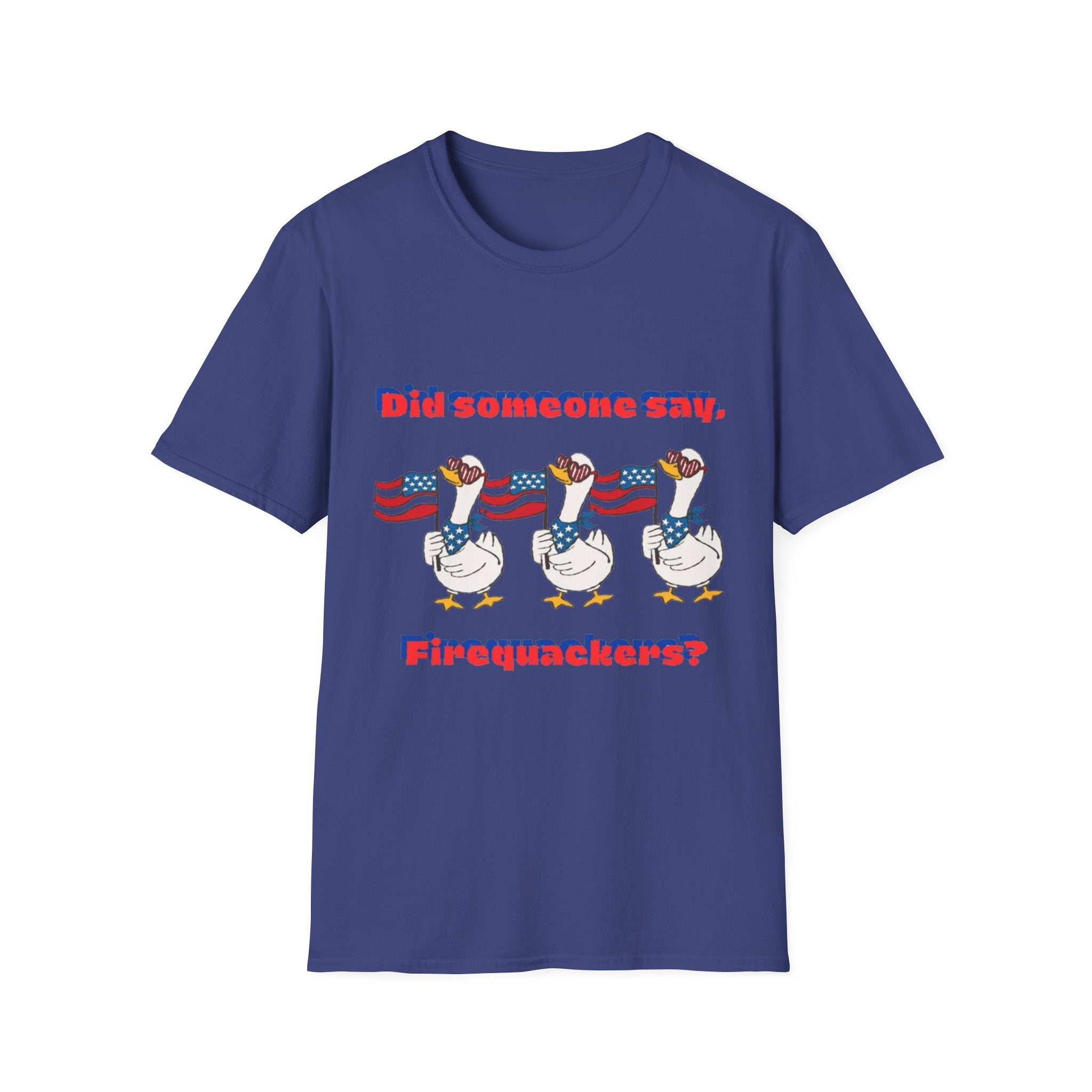 Firequackers Unisex Softstyle T-Shirt