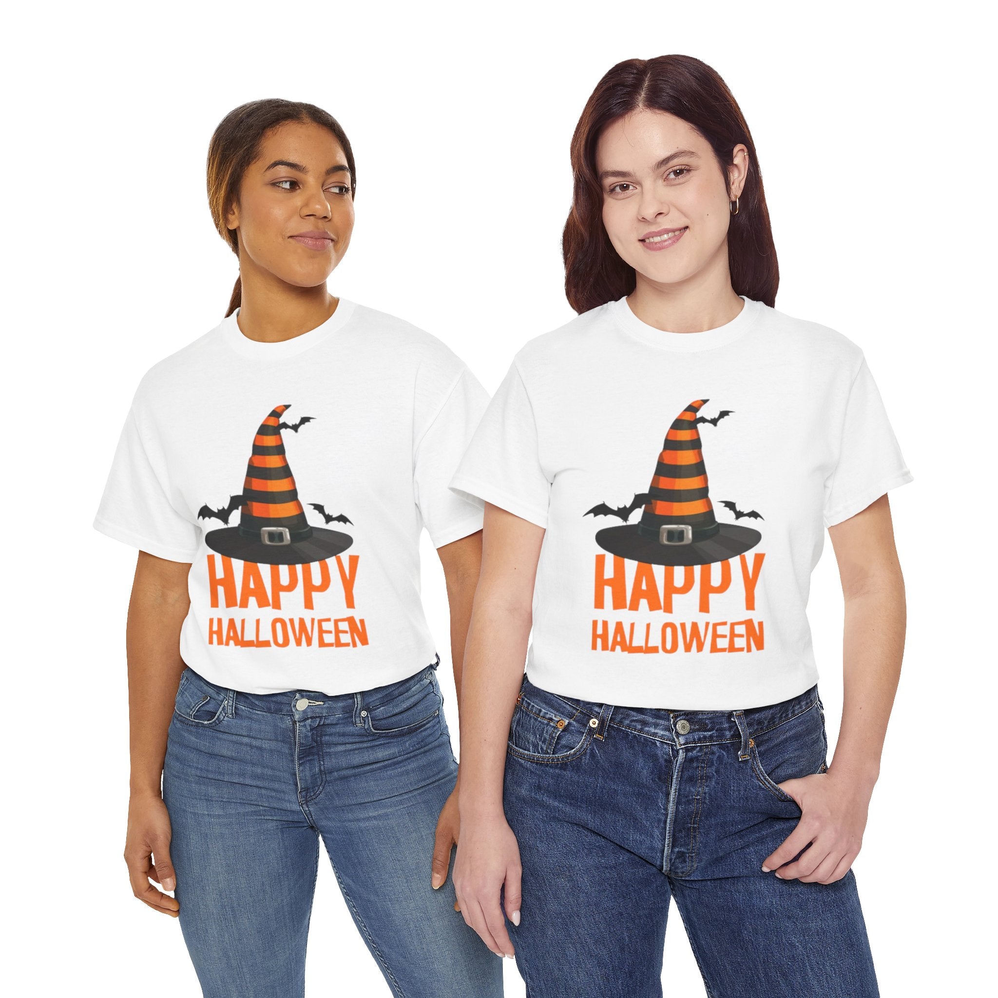 Happy Halloween Unisex Heavy Cotton T-Shirt