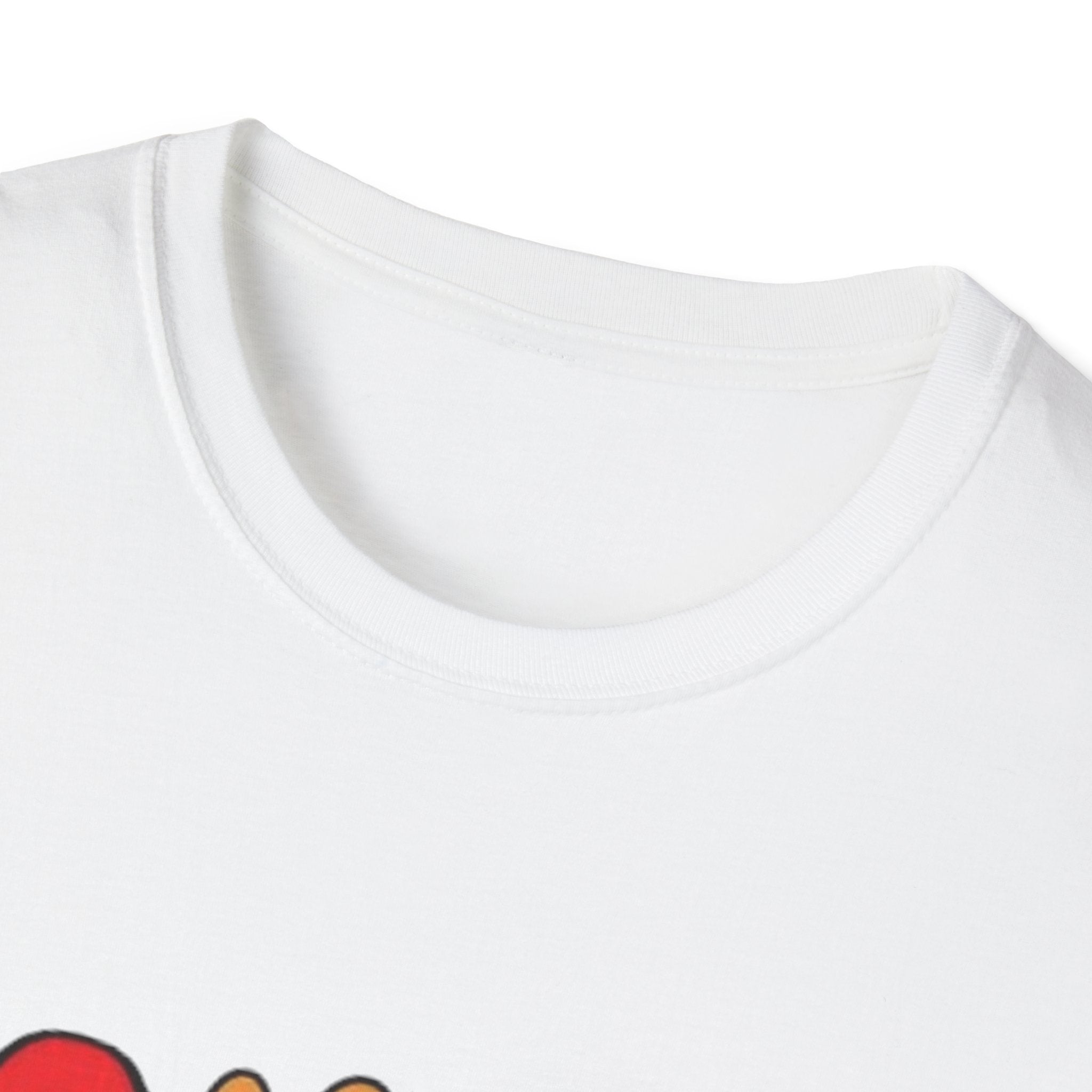 Dabbing Christmas Turkey Unisex Softstyle T-Shirt