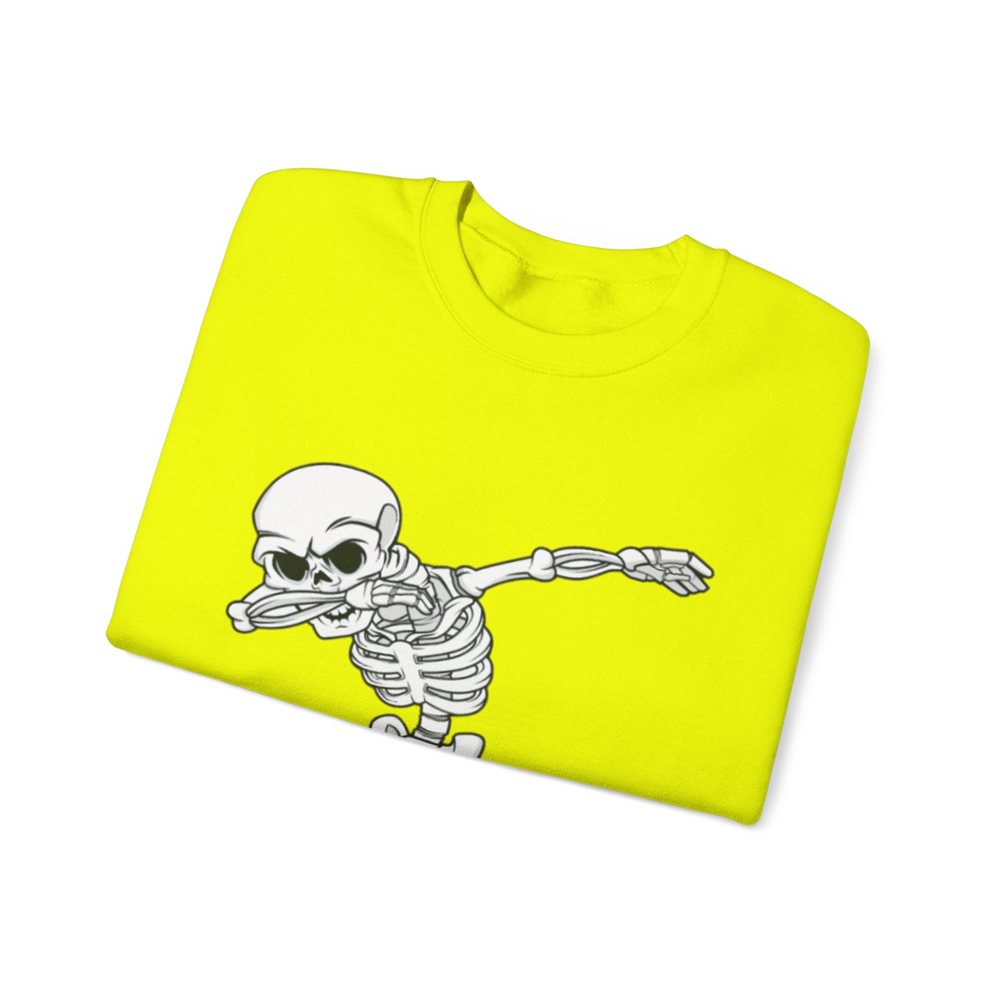 Dabbing Skeleton Unisex Crewneck Sweatshirt