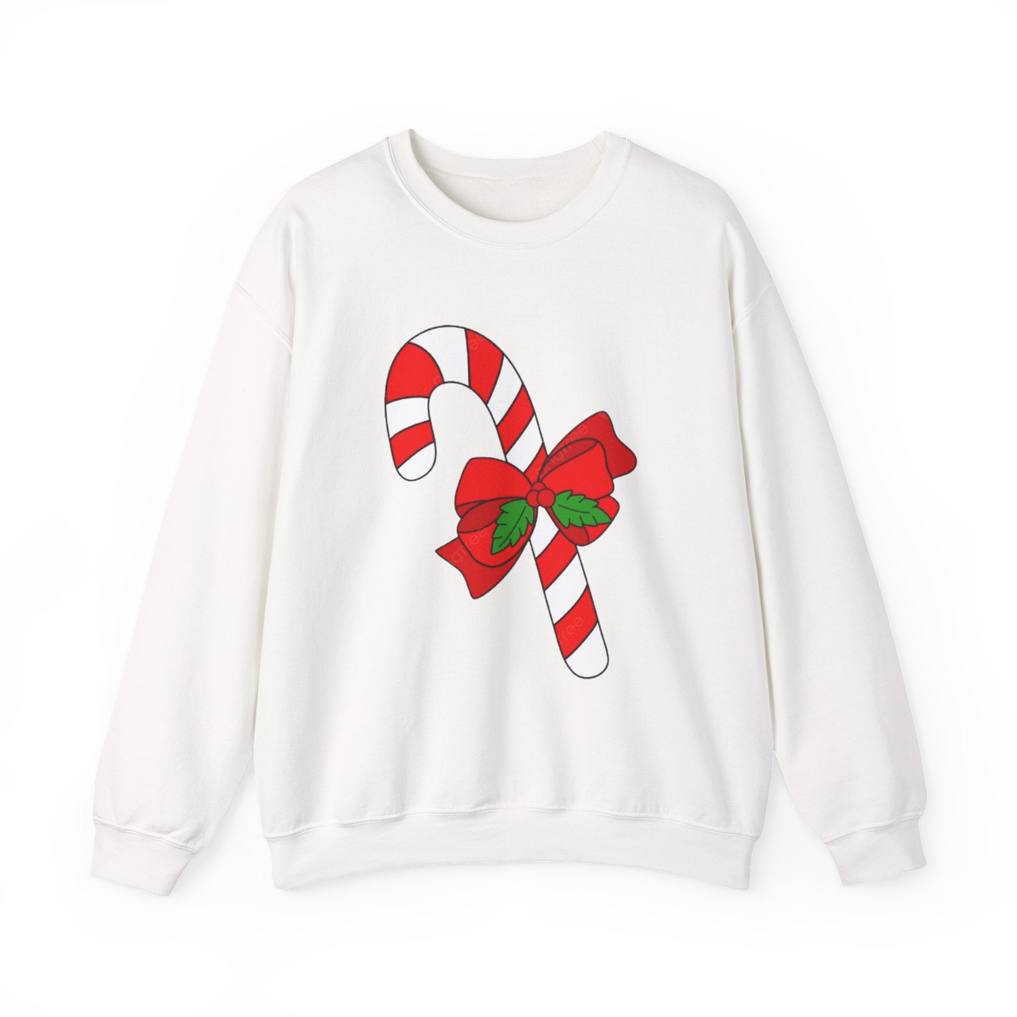 Candy Cane Holiday Unisex Heavy Blend™ Crewneck Sweatshirt