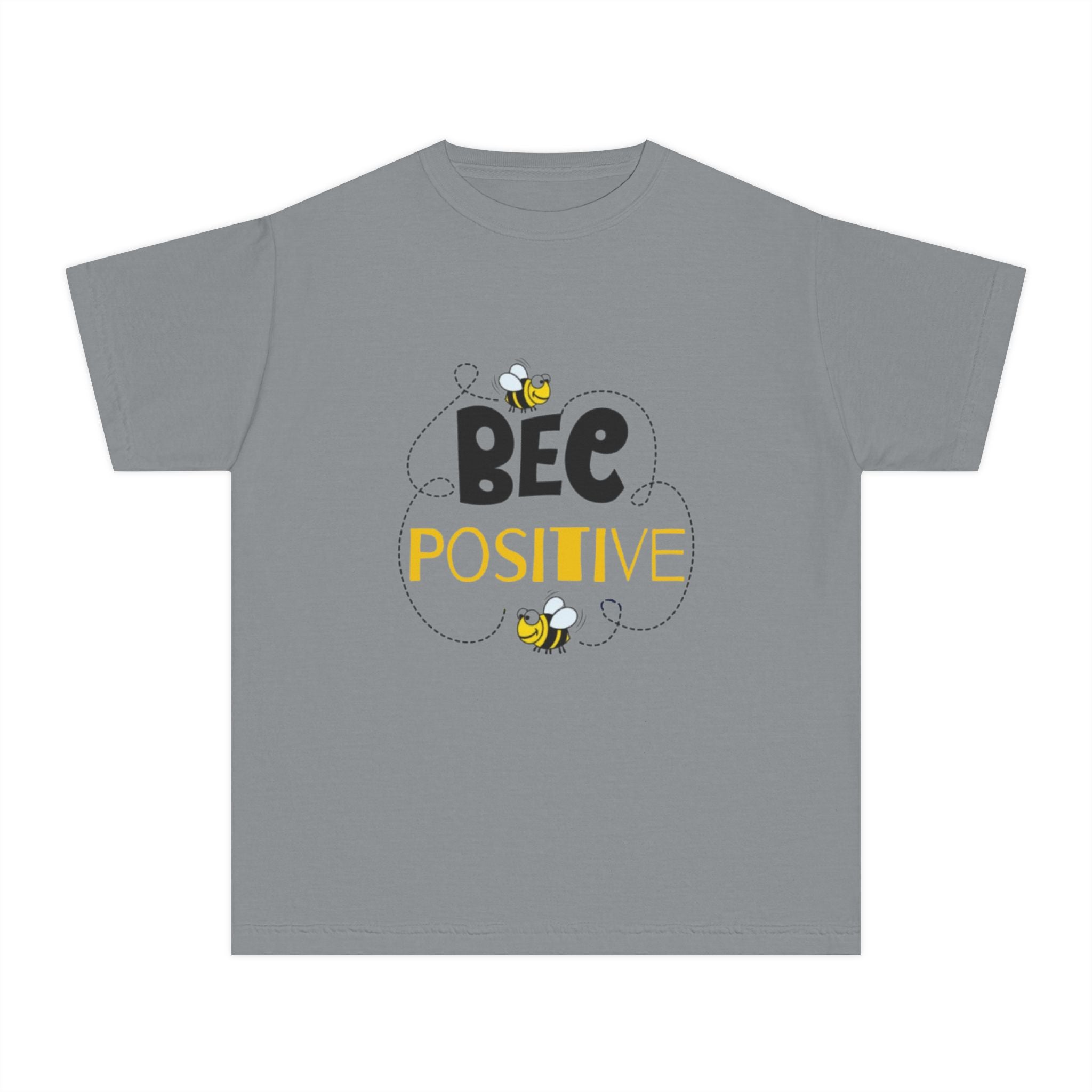 Bee Positive Youth Short Sleeve Midweight T-Shirt