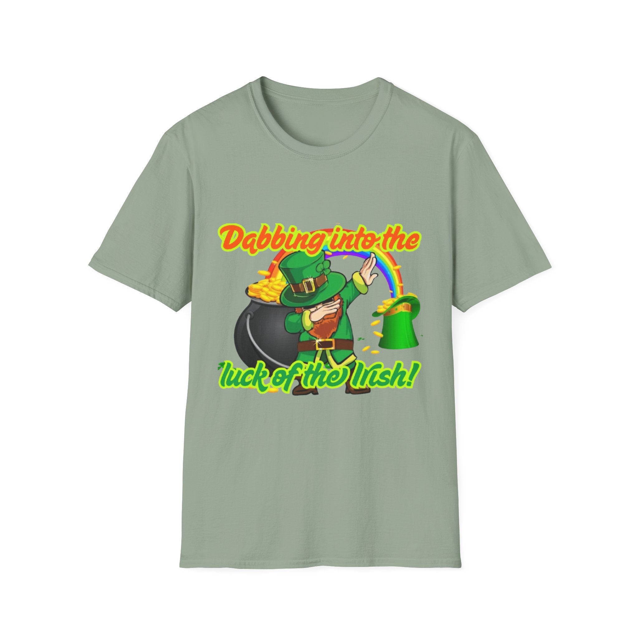 Dabbing Into The Luck Of The Irish! Unisex Unisex T-Shirt