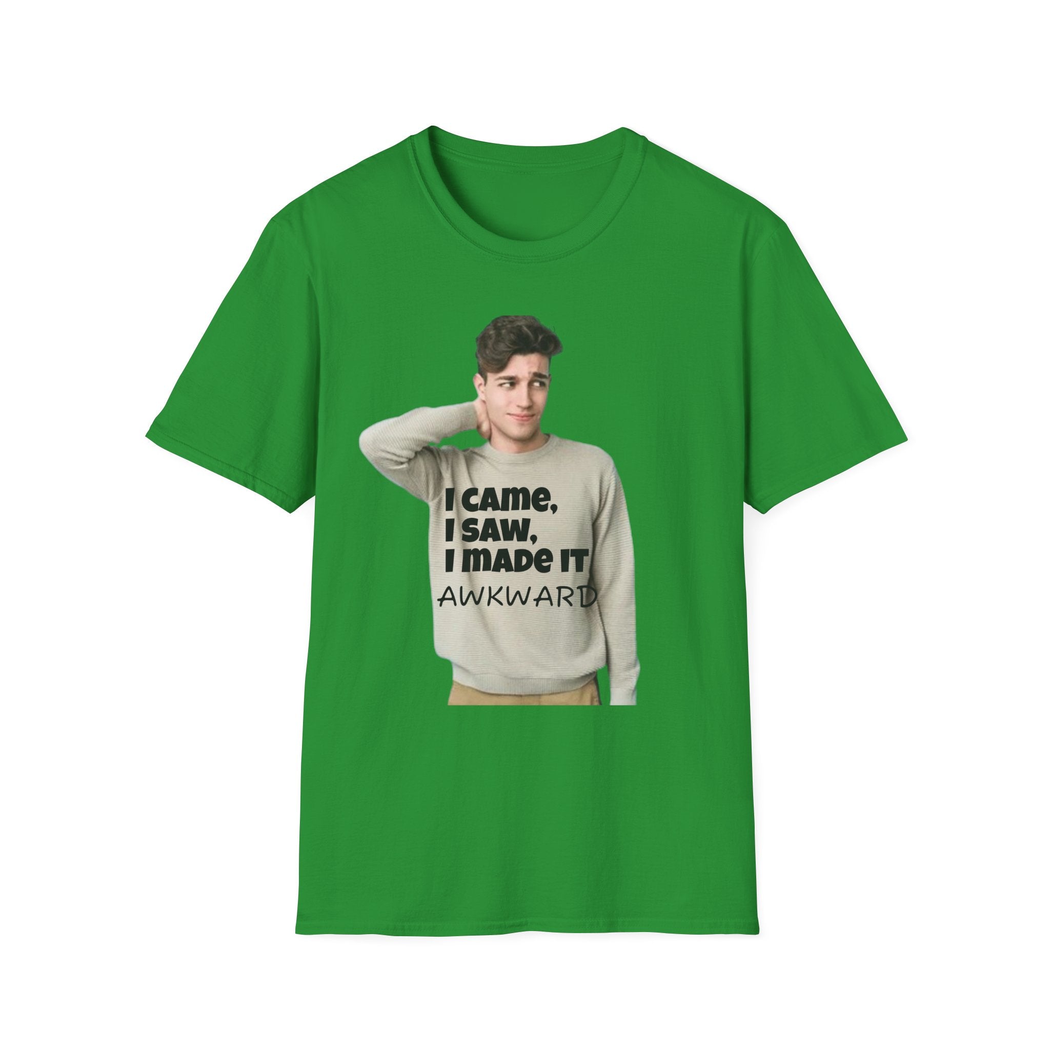 I Came I Saw I Made It Awkward Unisex Softstyle T-Shirt