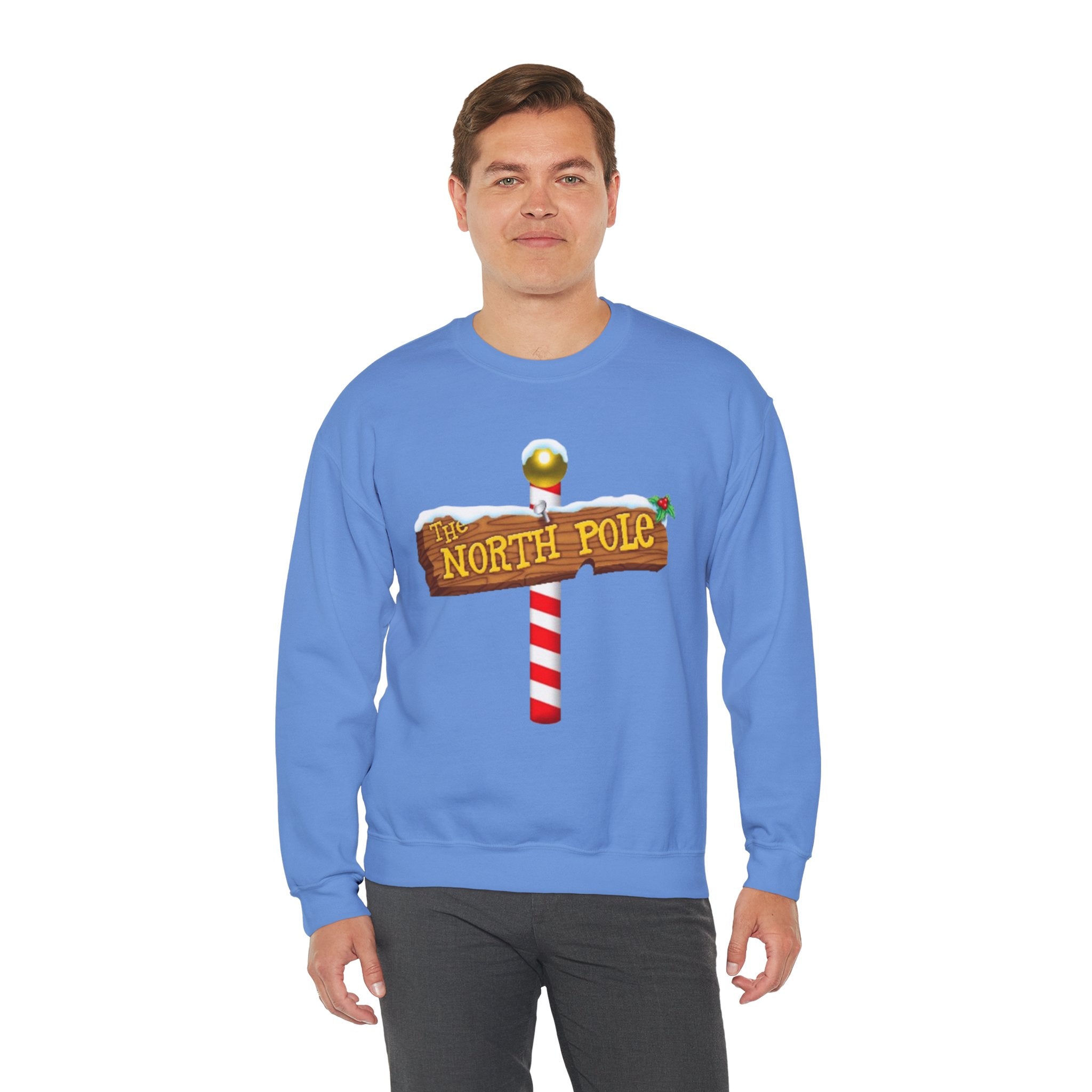 North Pole Unisex Heavy Blend™ Crewneck Sweatshirt
