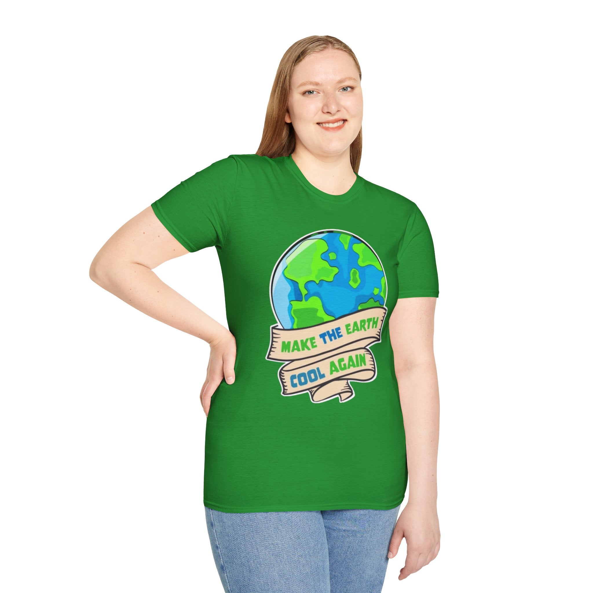 Make The Earth Cool Again Unisex Softstyle T-Shirt