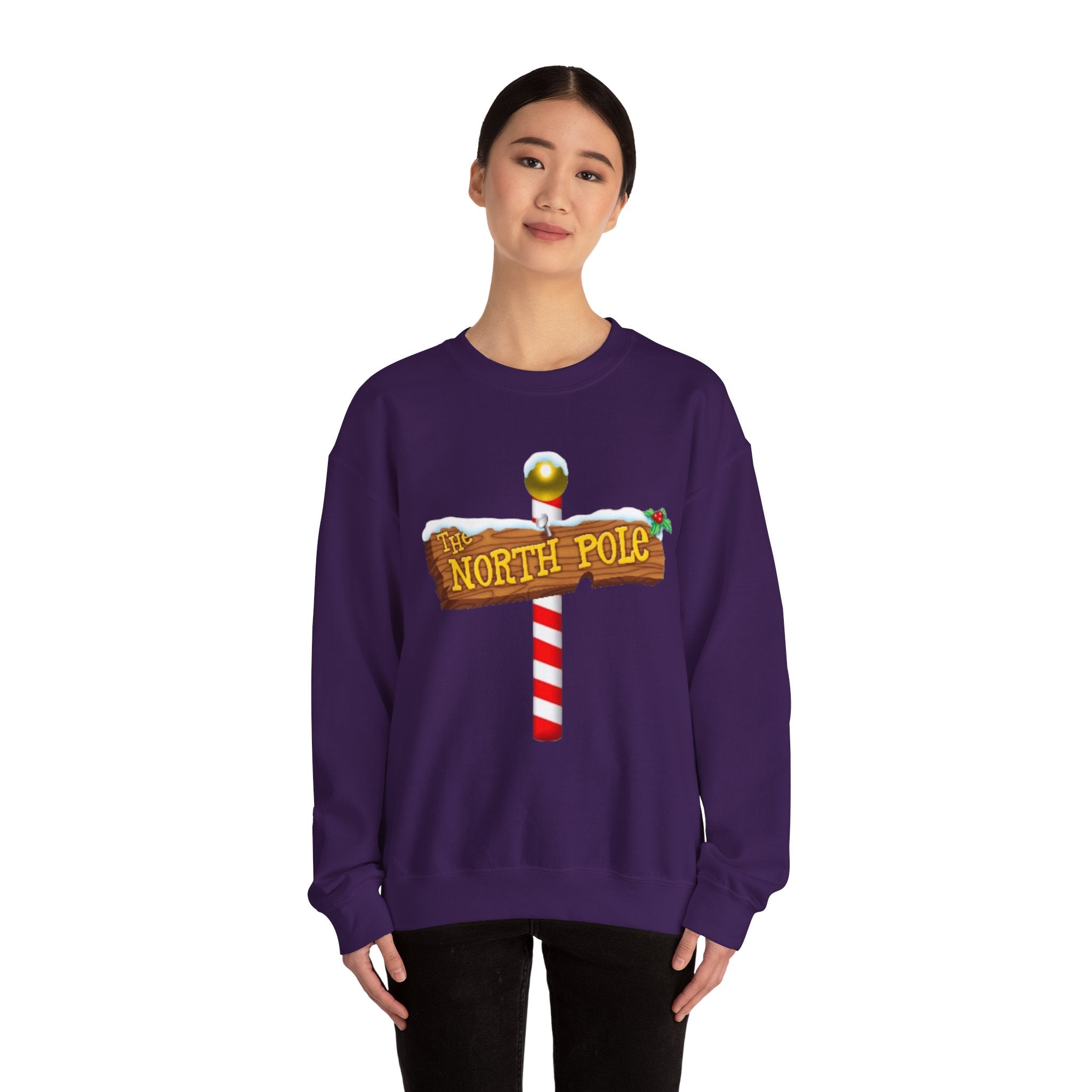 North Pole Unisex Heavy Blend™ Crewneck Sweatshirt