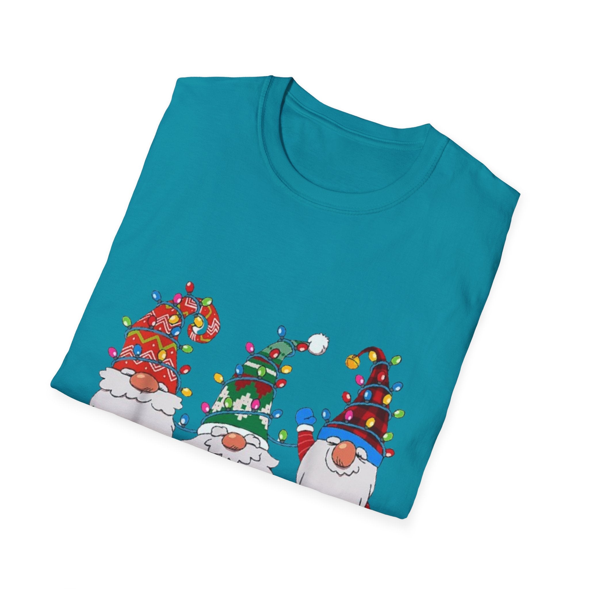 Christmas Gnome Unisex Softstyle T-Shirt