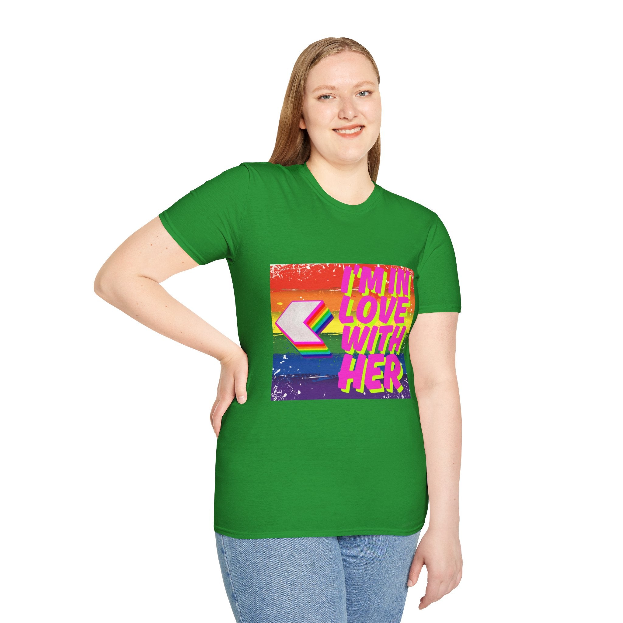 I'm in Love with Her Unisex Softstyle T-Shirt