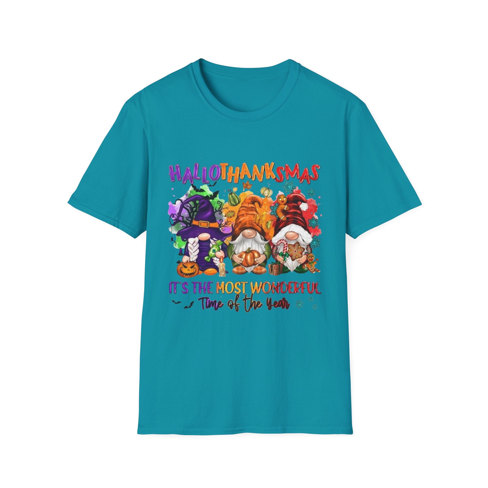 Happy Hallothanksmas Unisex Softstyle T-Shirt