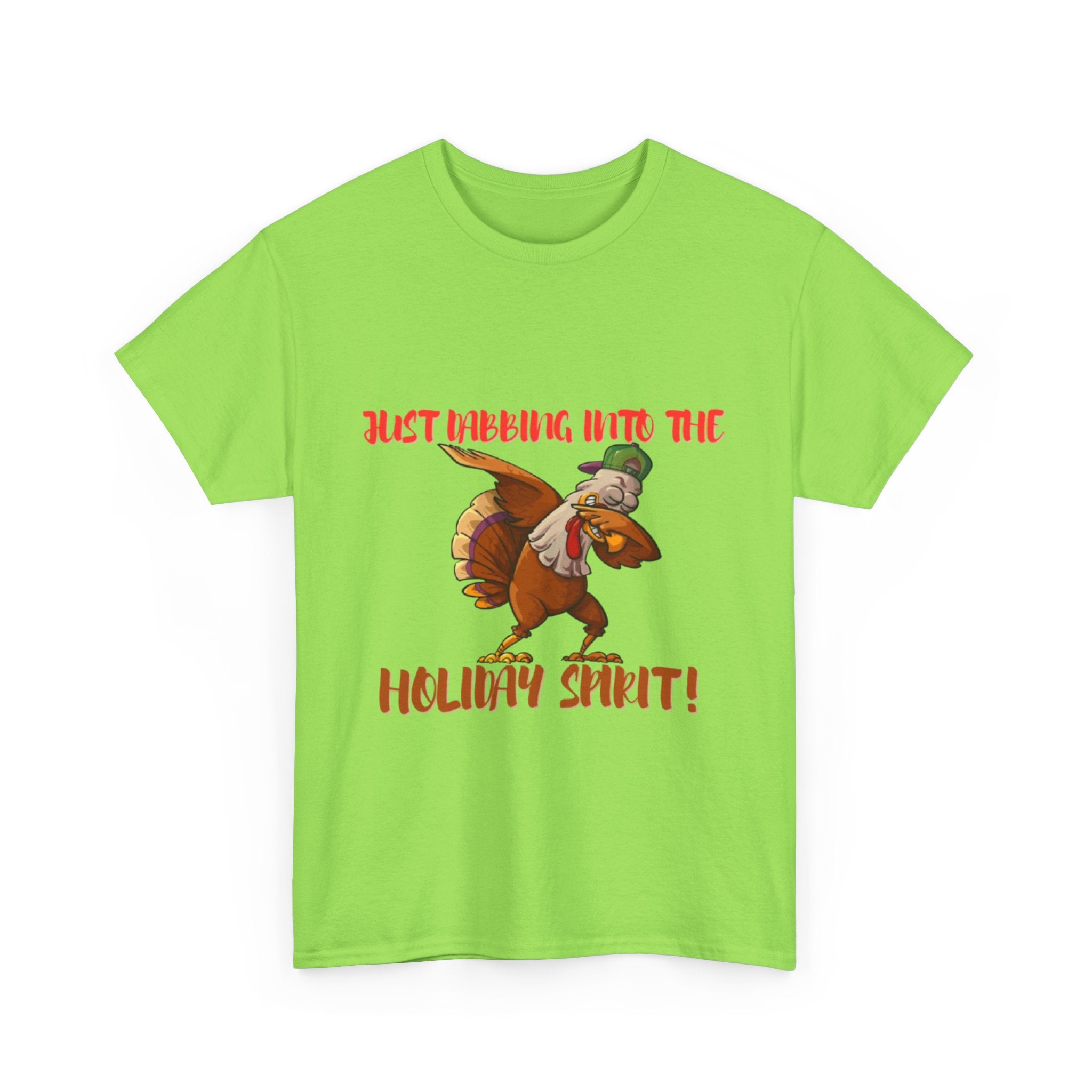 Just Dabbing Into The Holiday Spirit Unisex Heavy Cotton T-Shirt