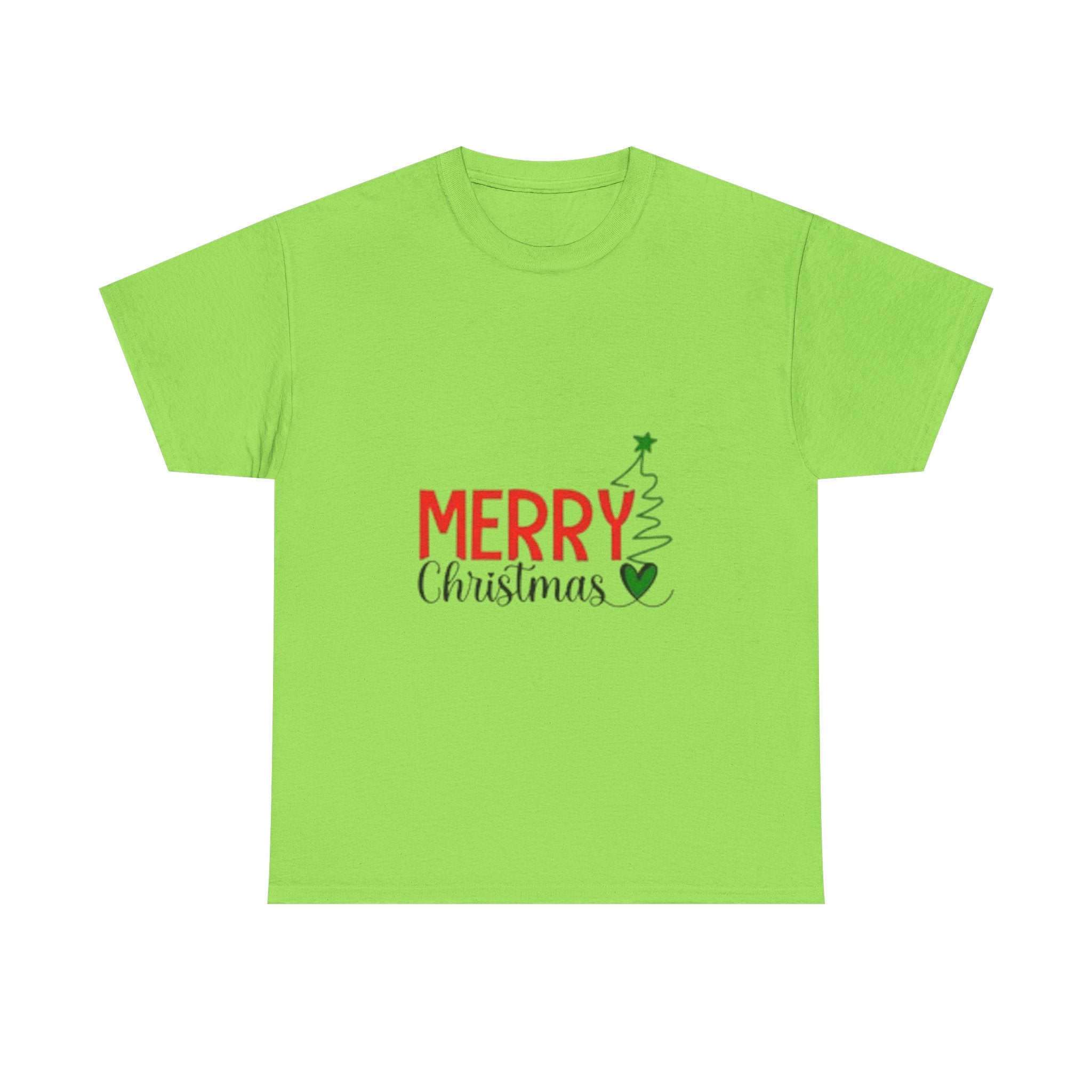 Merry Christmas Unisex Heavy Cotton T-Shirt