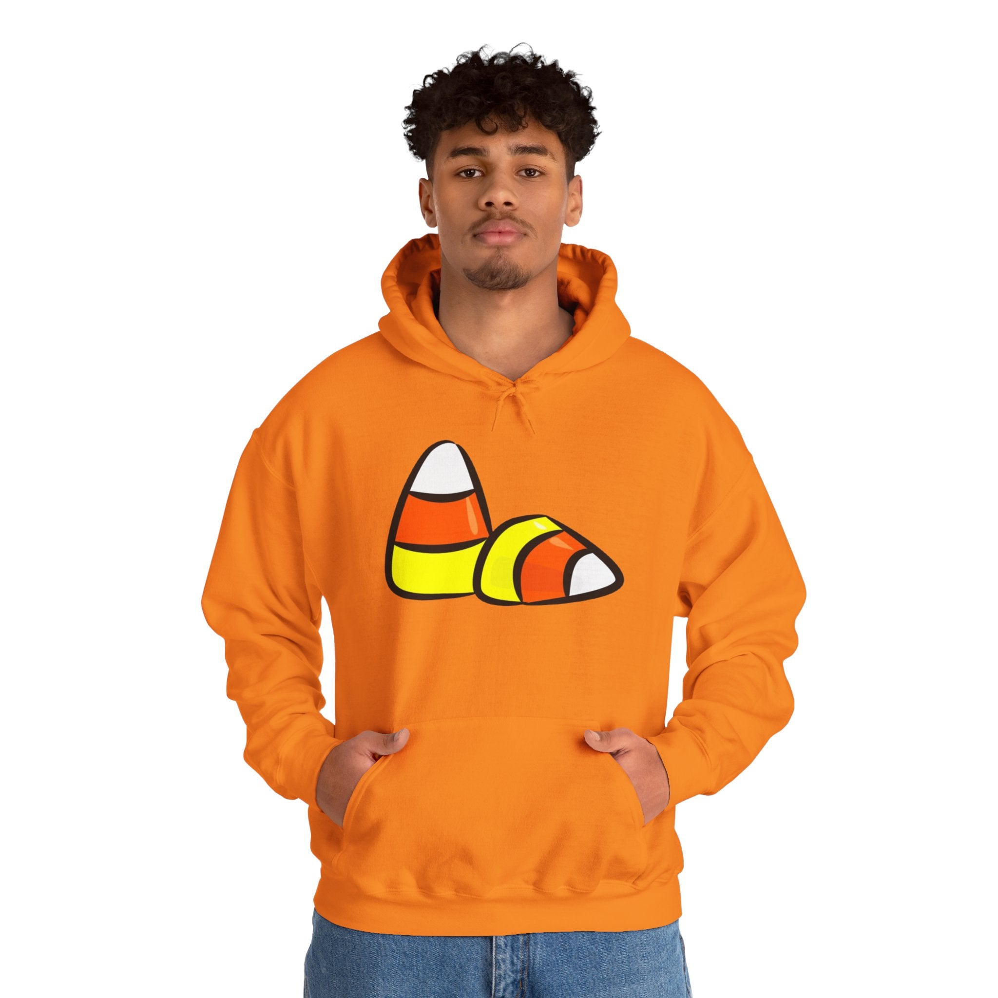 Halloween Candy Corn Unisex Heavy Blend™ Hooded Sweatshirt