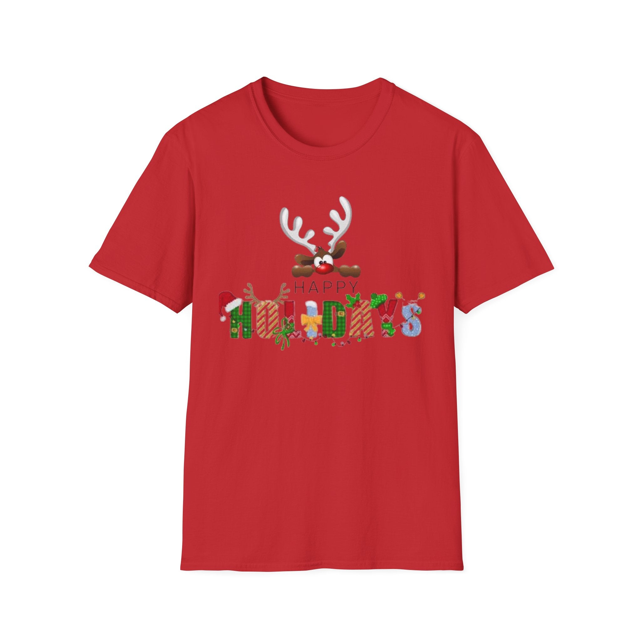 Happy Holidays Unisex Softstyle T-Shirt