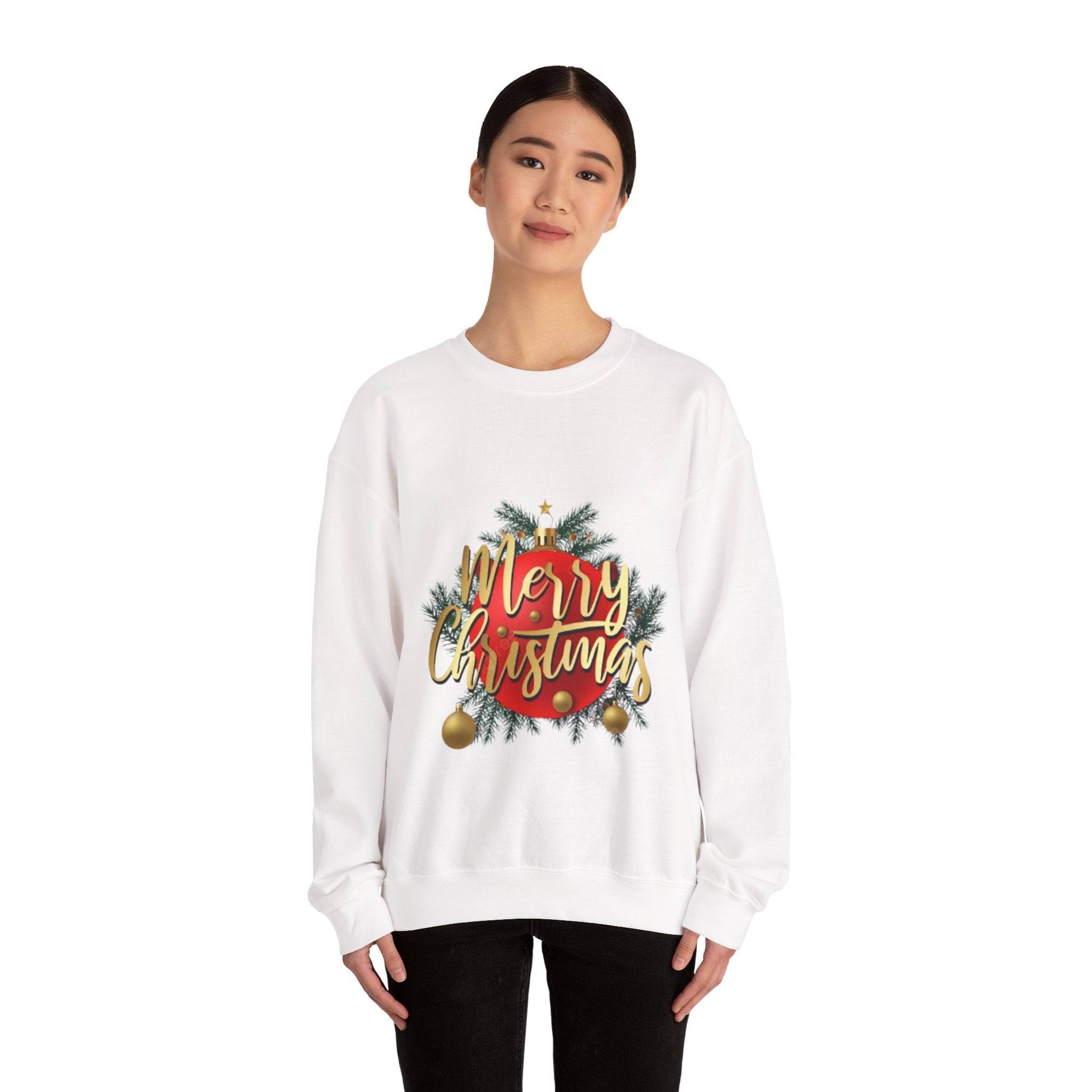 Merry Christmas Unisex Heavy Blend Crewneck Sweatshirt