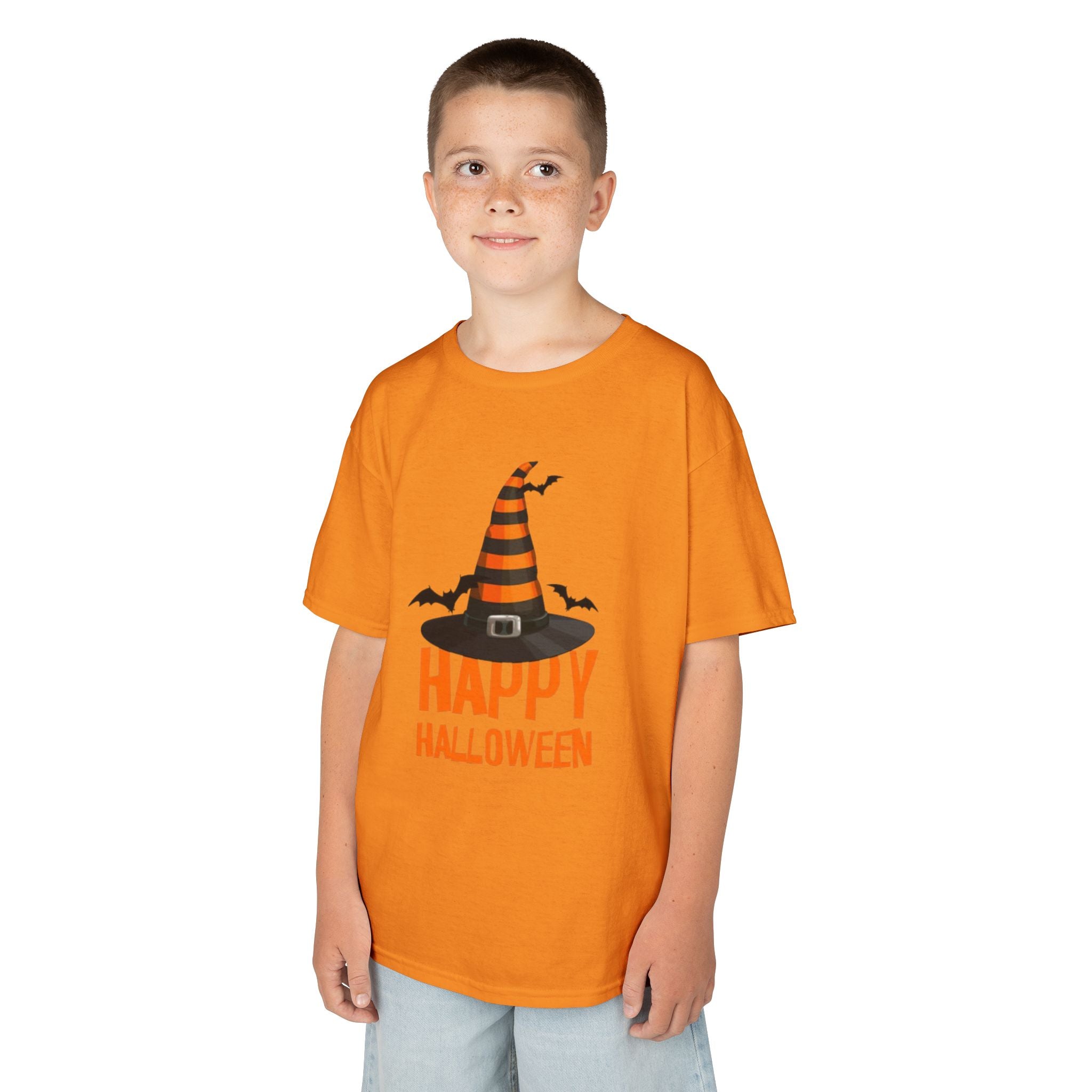 Happy Halloween Kids Heavy Cotton T-Shirt