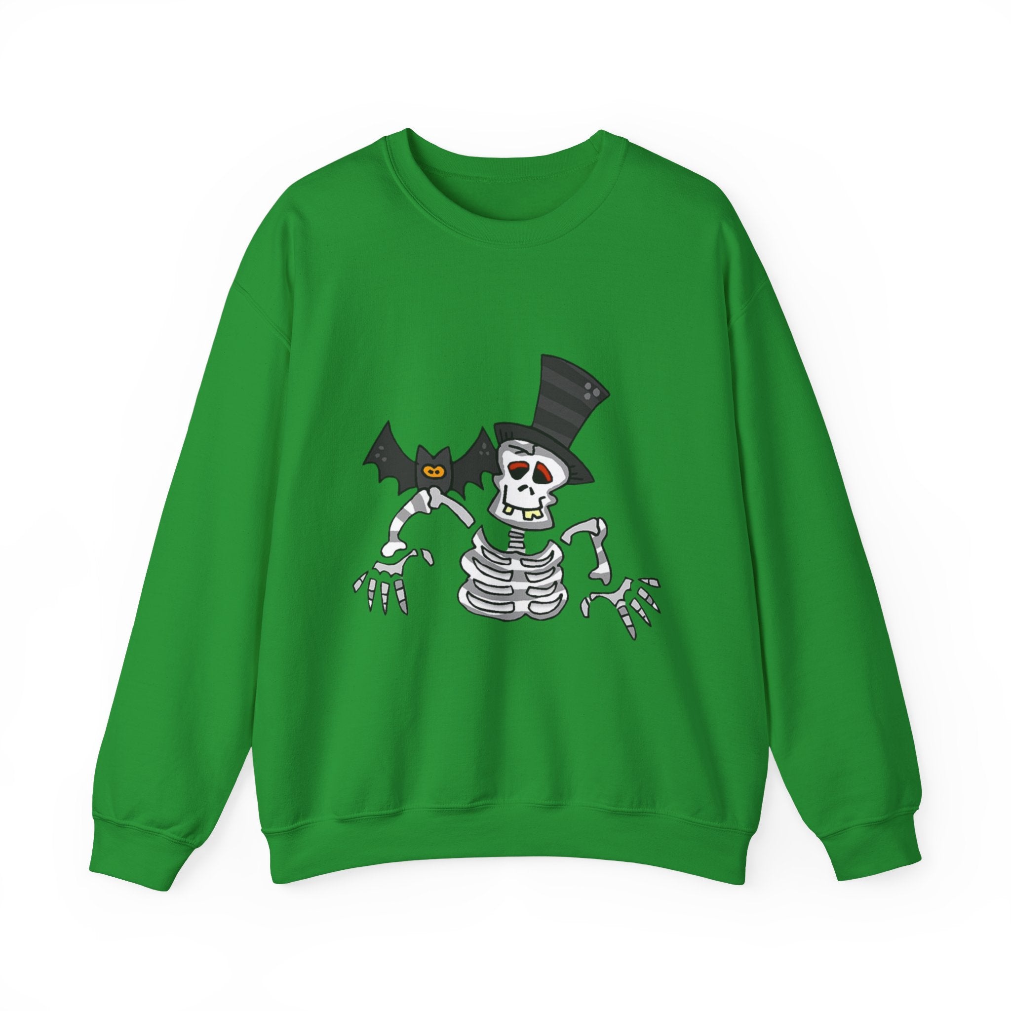 Halloween Skeleton Unisex Crewneck Sweatshirt