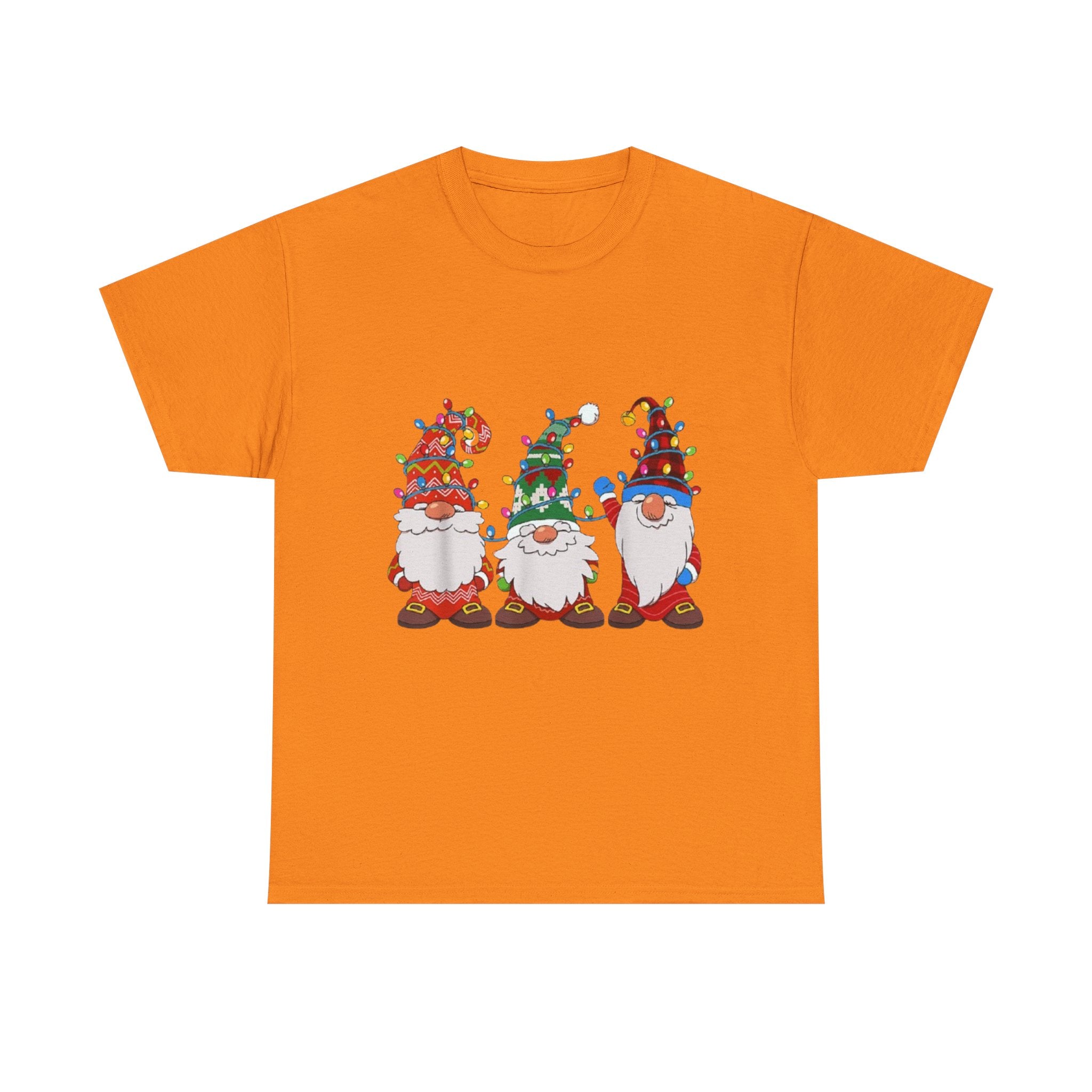 Christmas Gnome Unisex Heavy Cotton T-Shirt