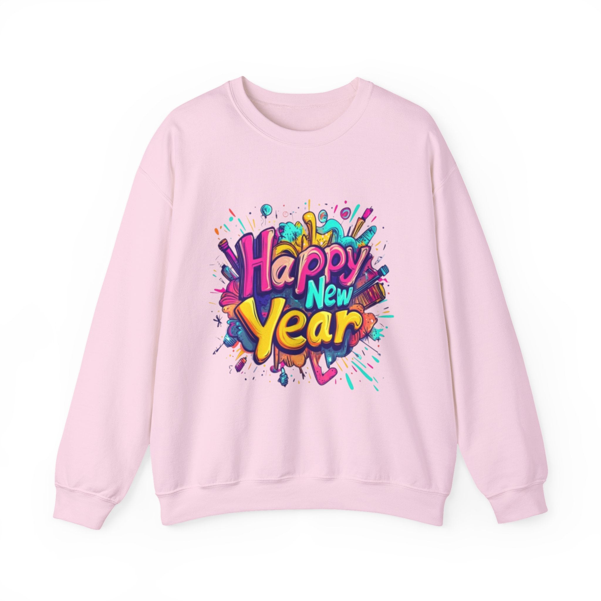 2026 Happy New Year DOUBLE SIDED Unisex Heavy Blend™ Crewneck Sweatshirt