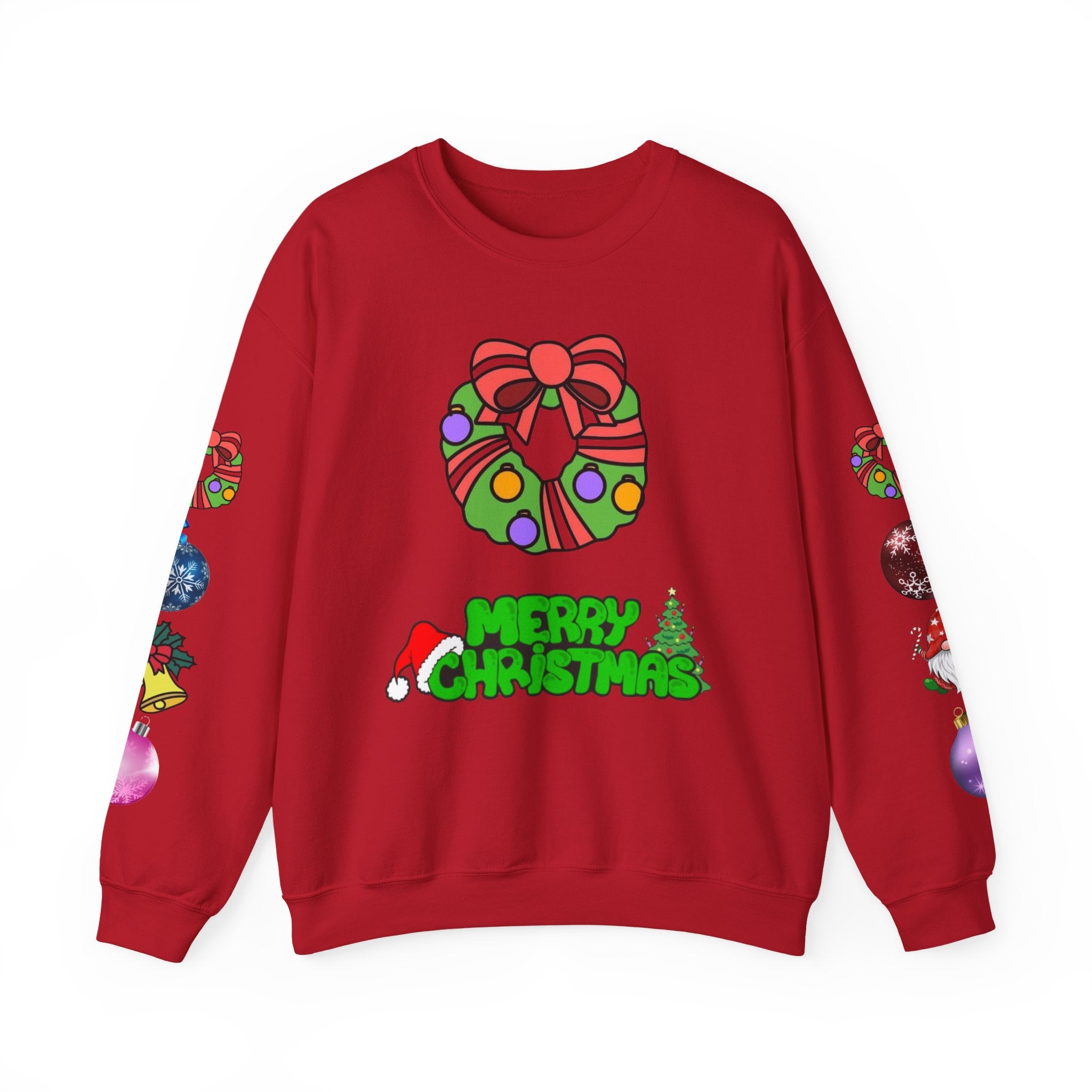 Festive Not-So-Ugly Christmas Unisex Heavy Blend™ Crewneck Sweatshirt
