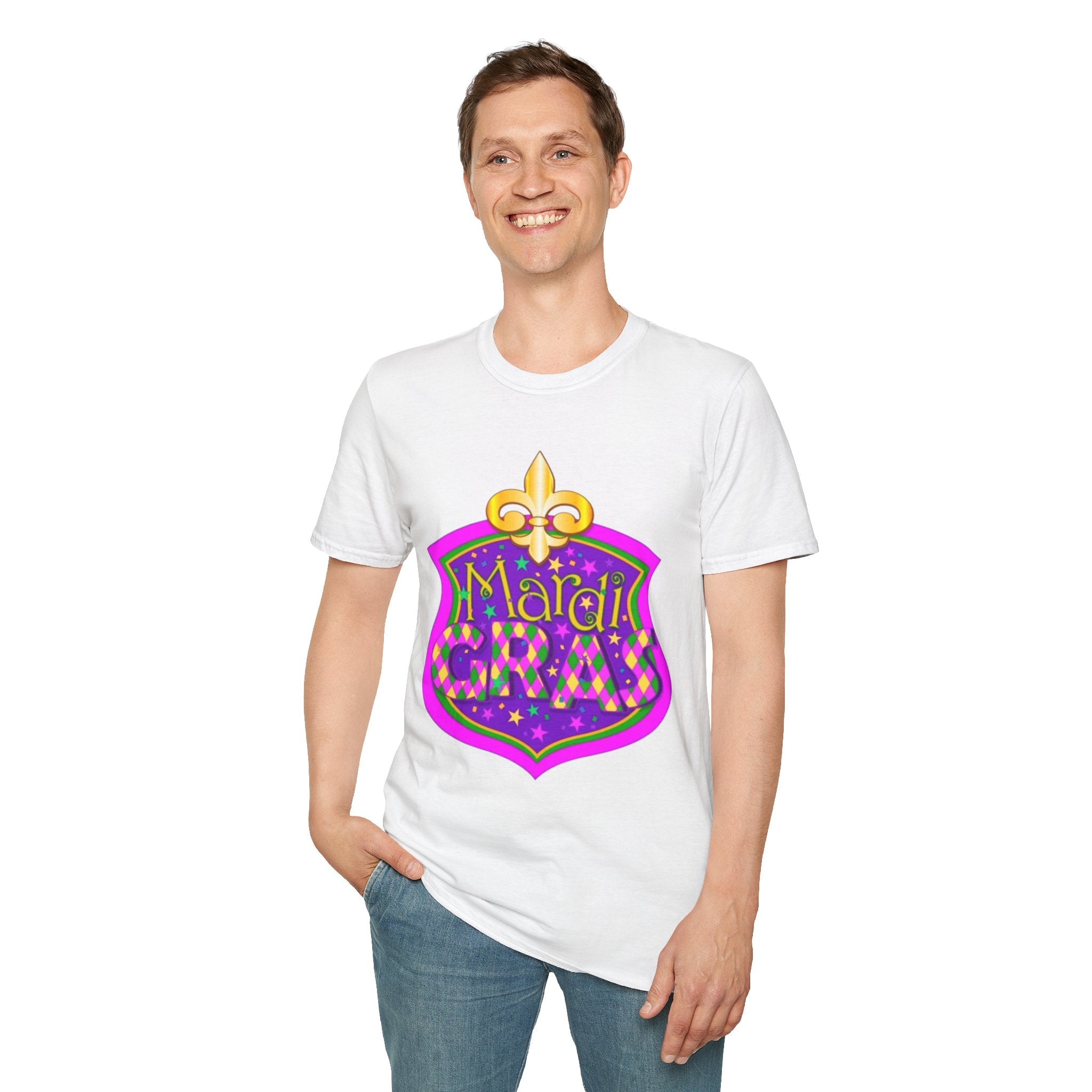 Mardi Gras Unisex Softstyle T-Shirt