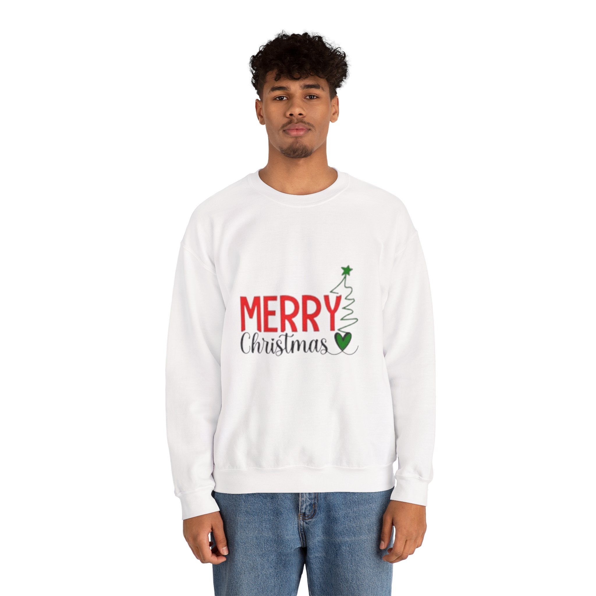 Merry Christmas Unisex Heavy Blend™ Crewneck Sweatshirt
