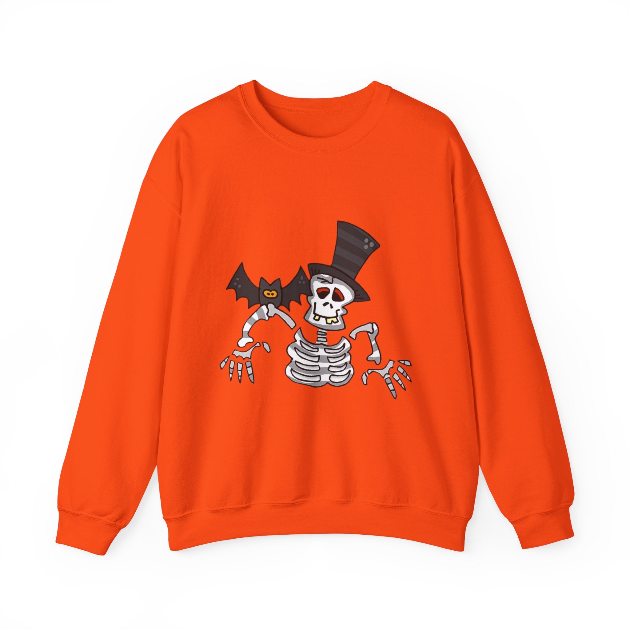 Halloween Skeleton Unisex Crewneck Sweatshirt