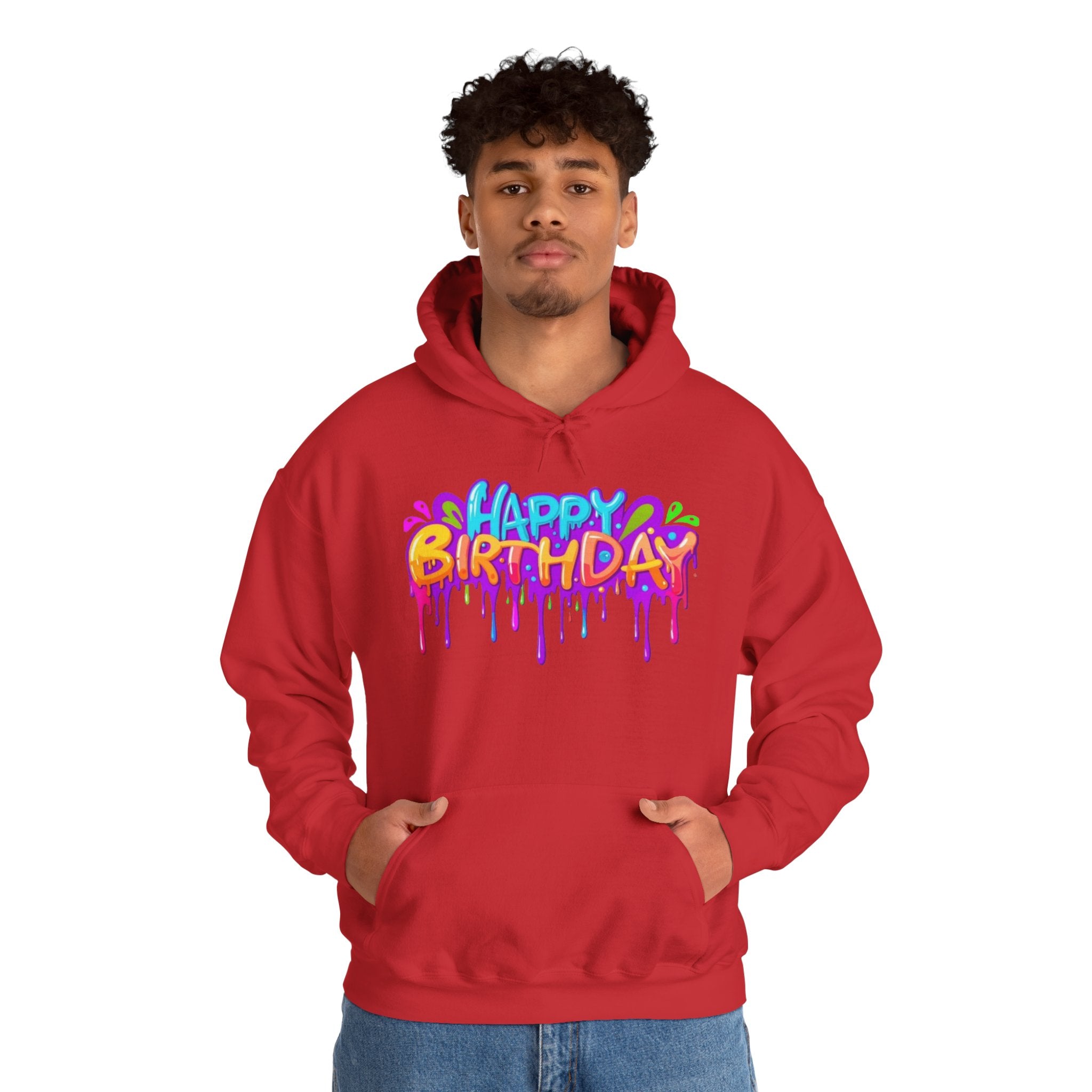 Happy Birthday Unisex Hoodie Personalize It!
