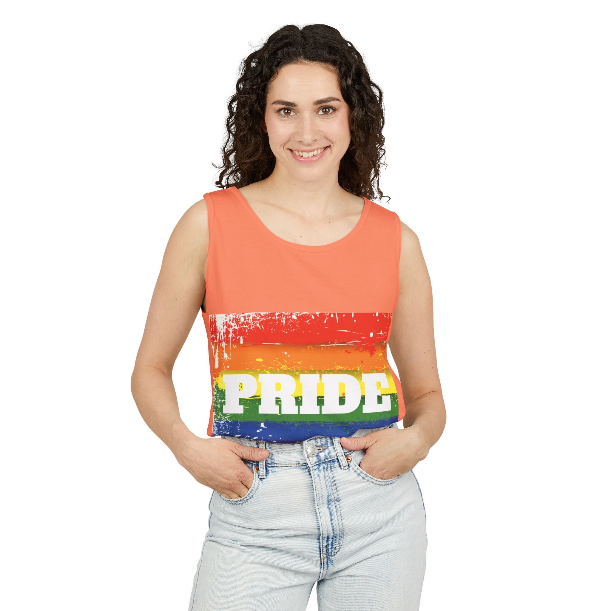 Pride Garment-Dyed Unisex Tank Top
