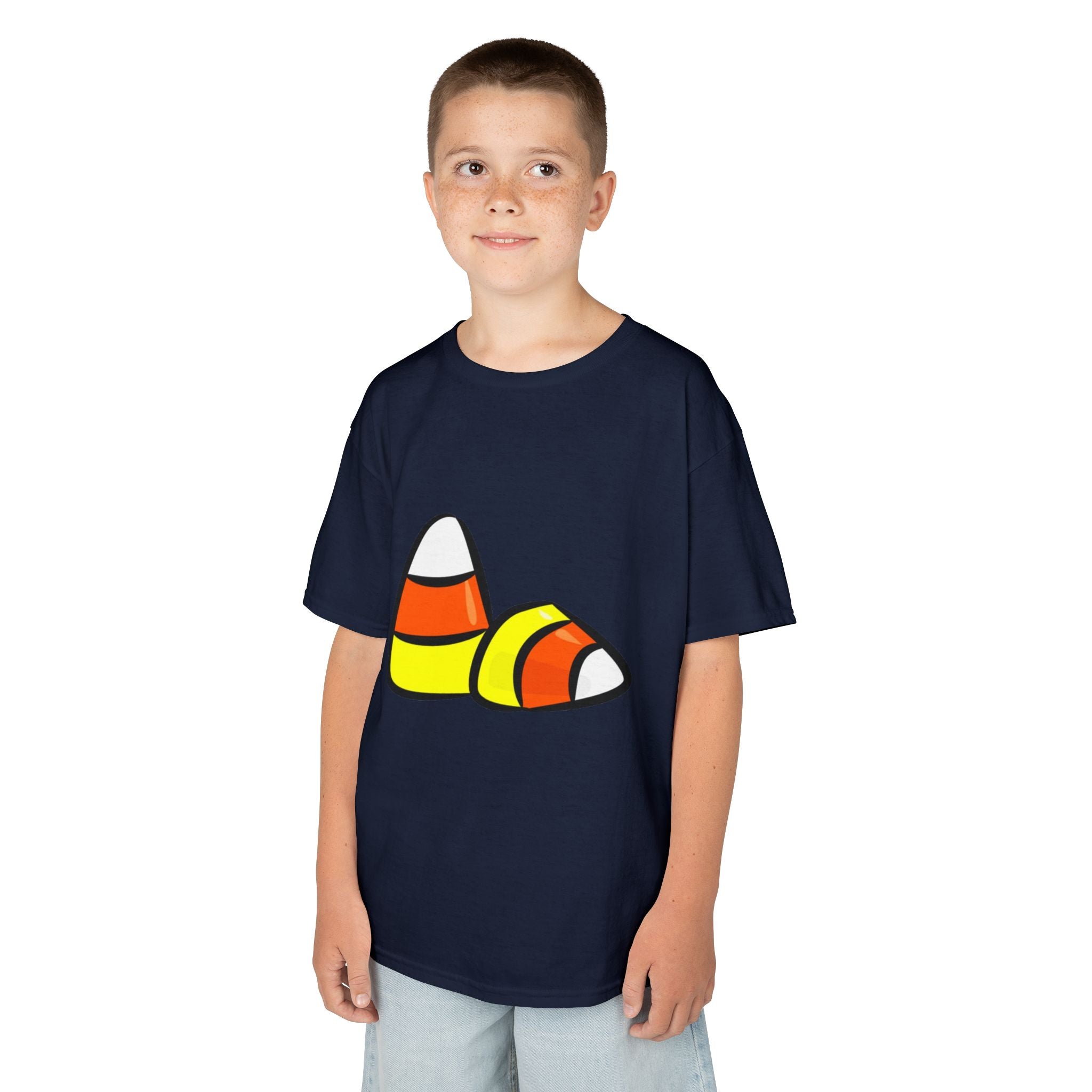 Halloween Candy Corn Kids Heavy Cotton™ Short Sleeve T-Shirt