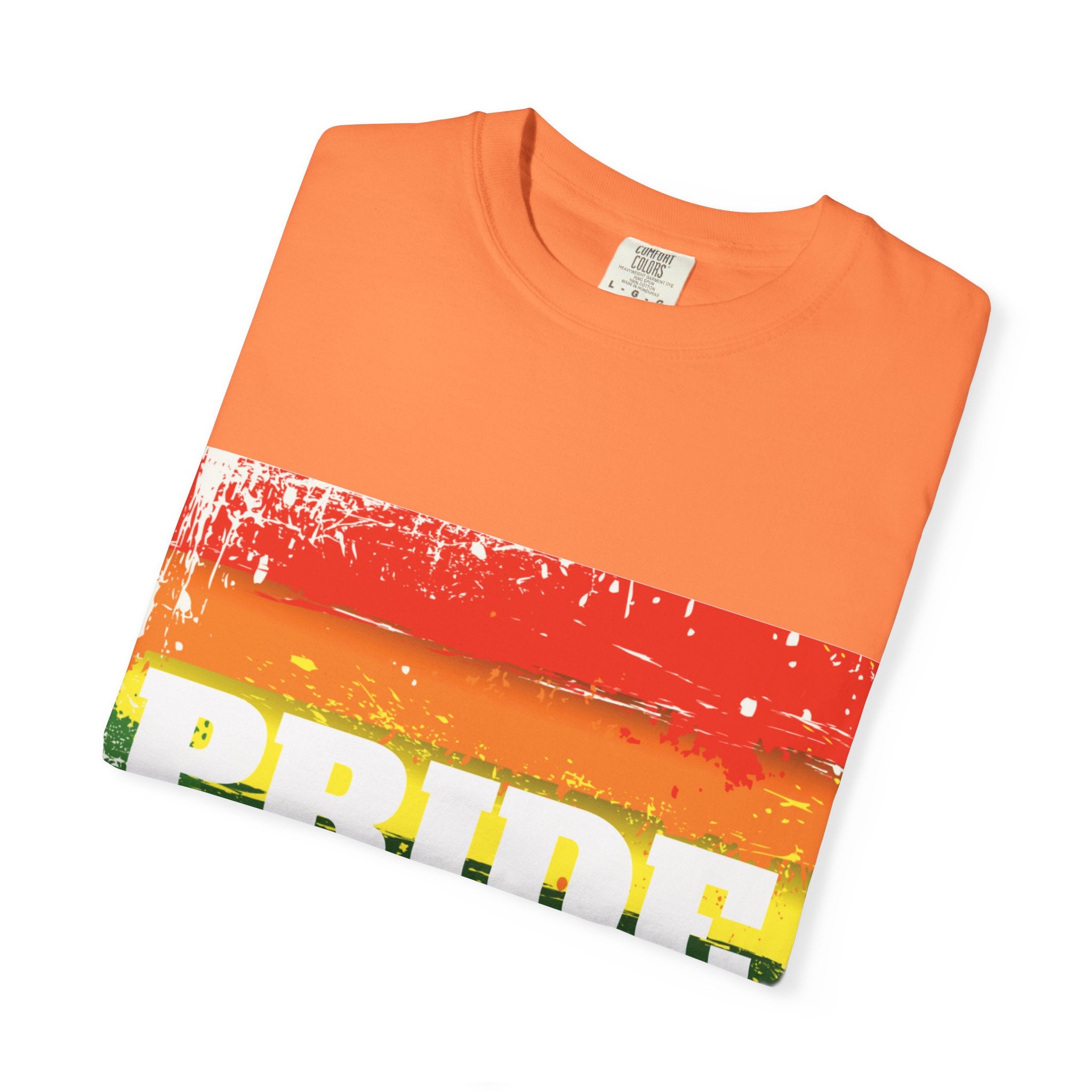 Pride Rainbow Unisex Garment-Dyed T-Shirt