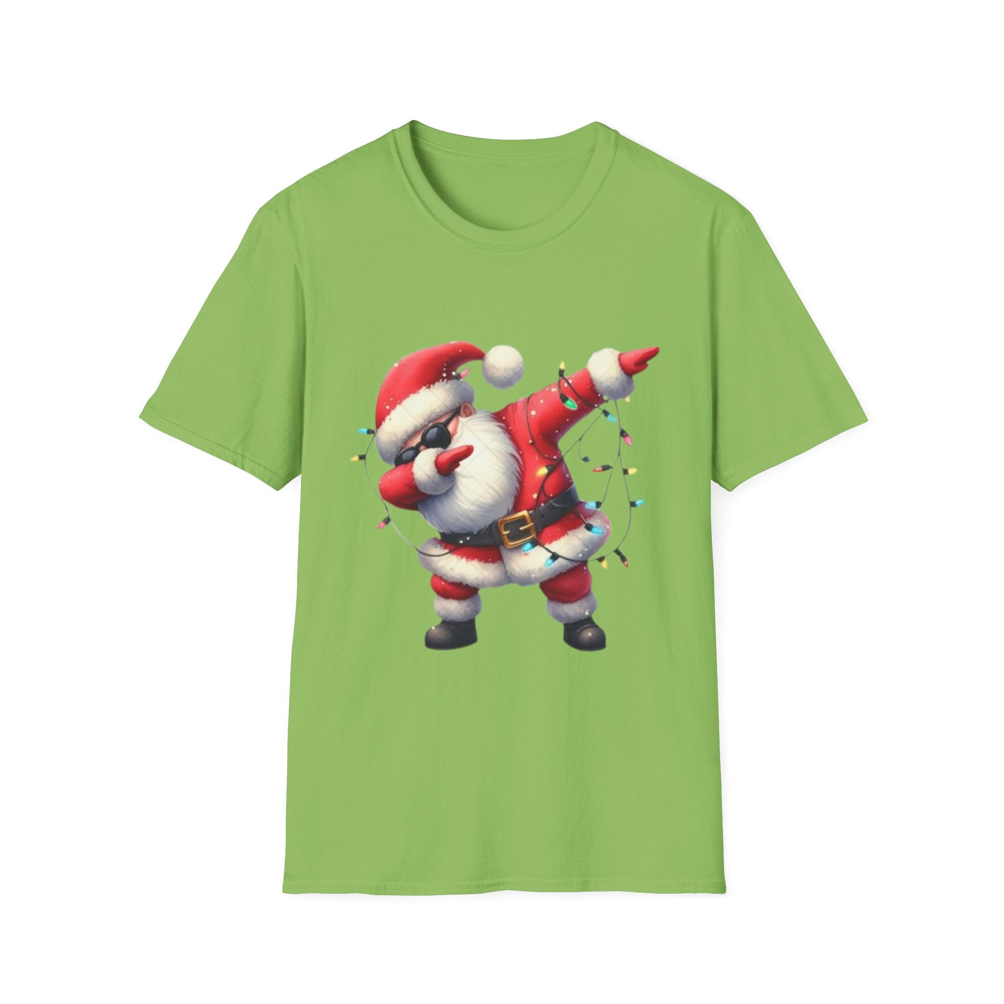 Dabbing Santa Unisex Softstyle T-Shirt