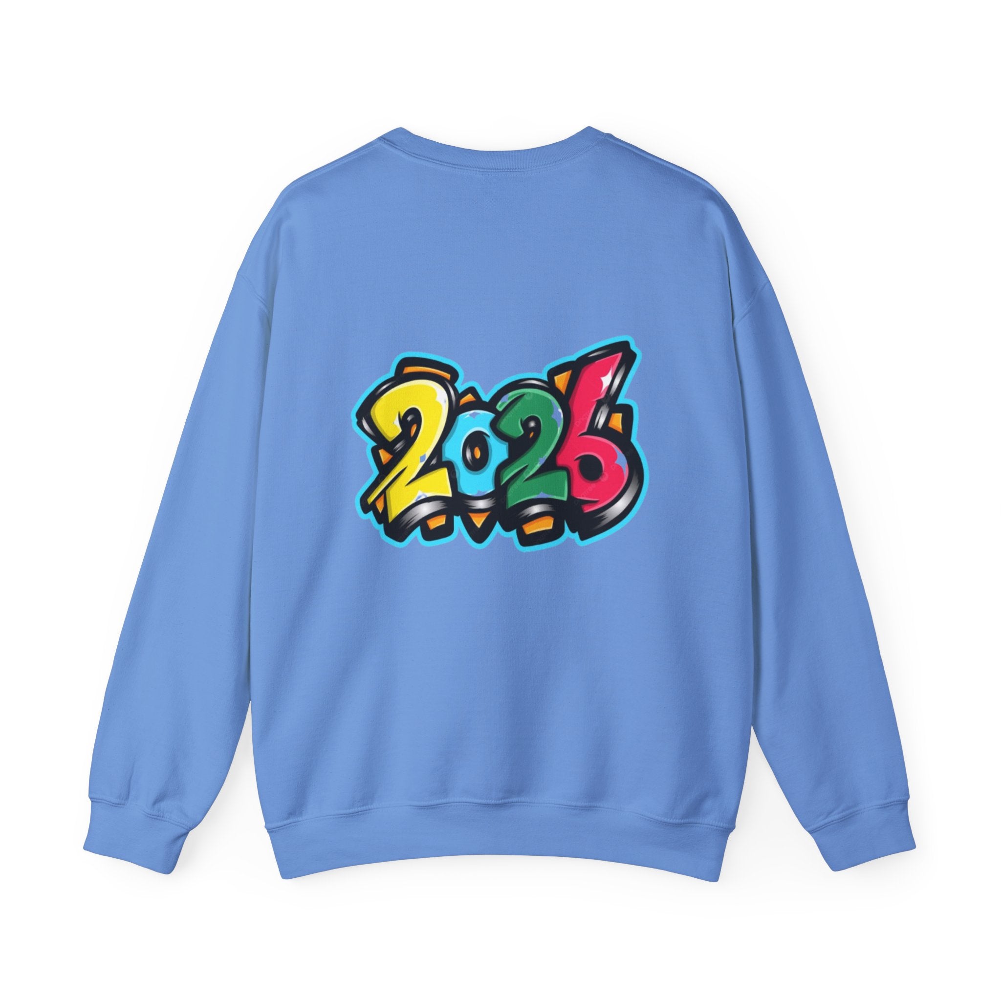2026 Happy New Year DOUBLE SIDED Unisex Heavy Blend™ Crewneck Sweatshirt
