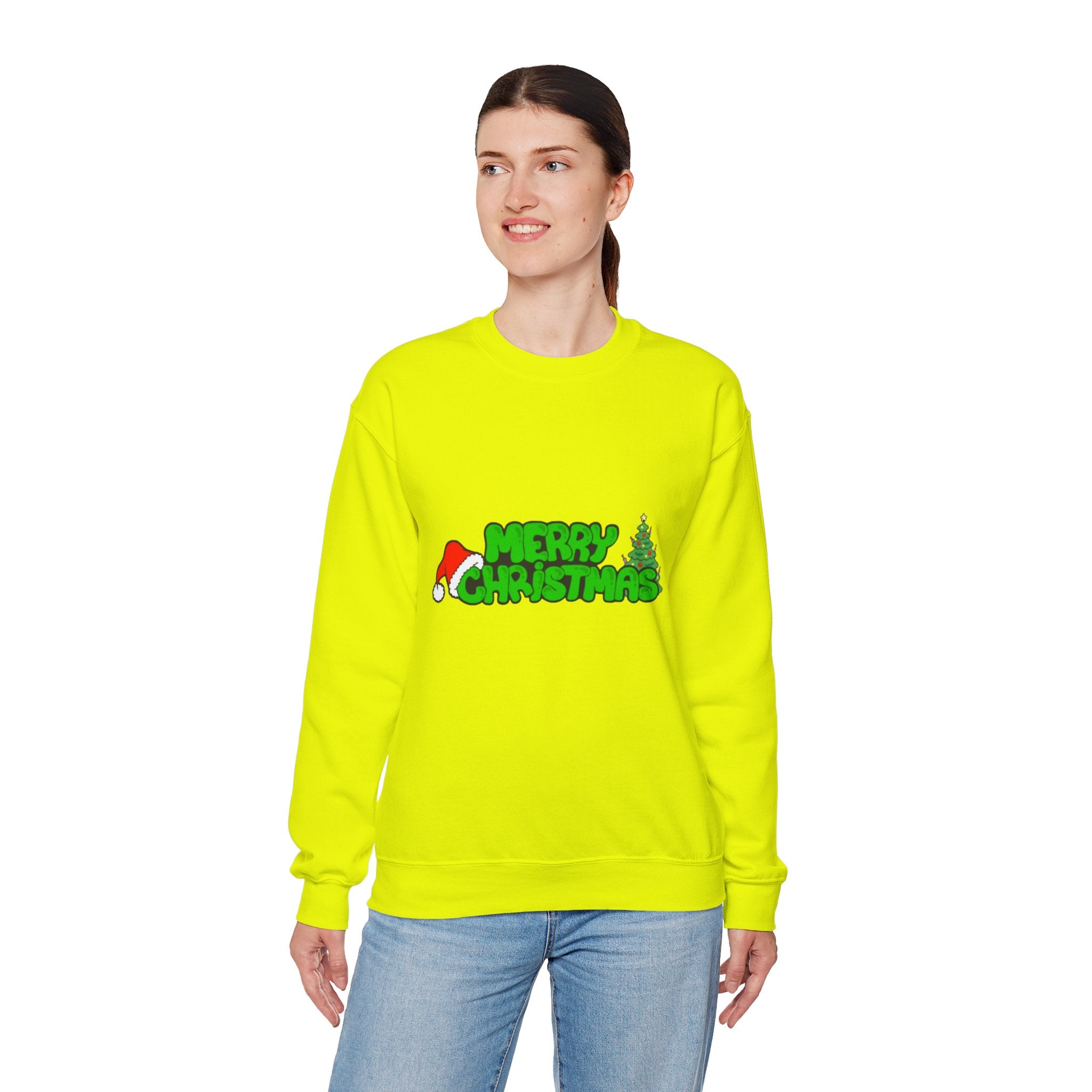 Merry Christmas Unisex Heavy Blend™ Crewneck Sweatshirt