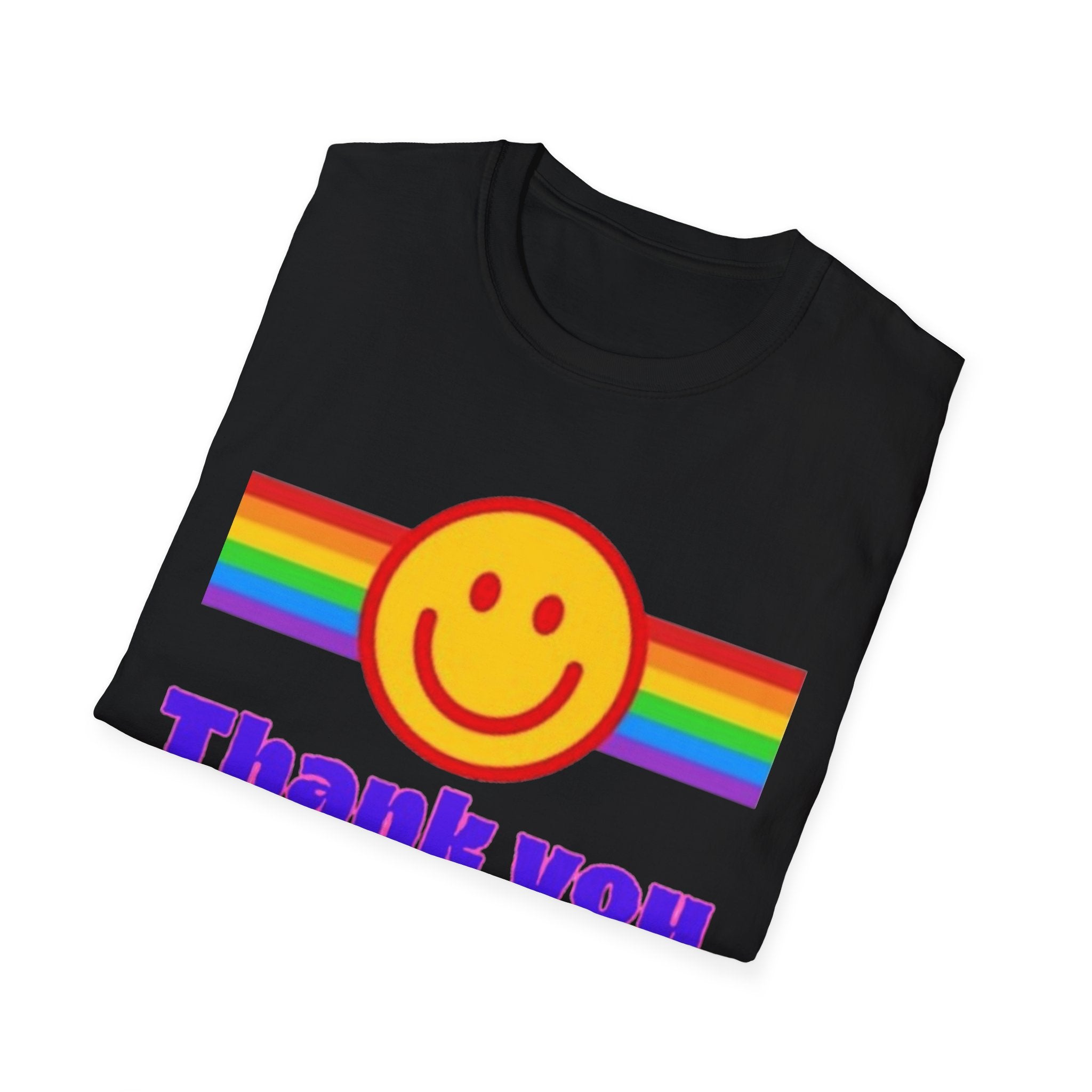Thank You Have A Gay Day Unisex Softstyle T-Shirt