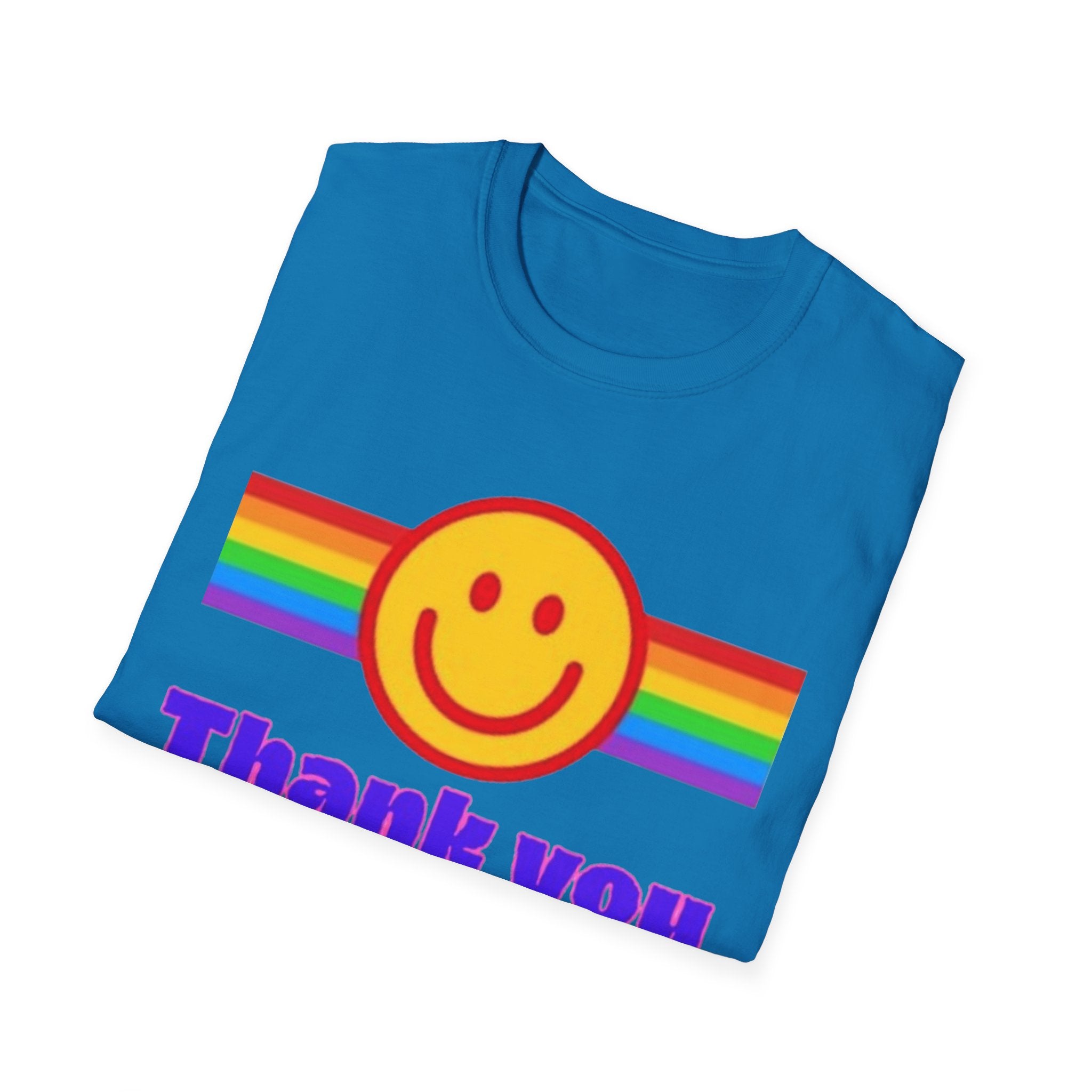 Thank You Have A Gay Day Unisex Softstyle T-Shirt