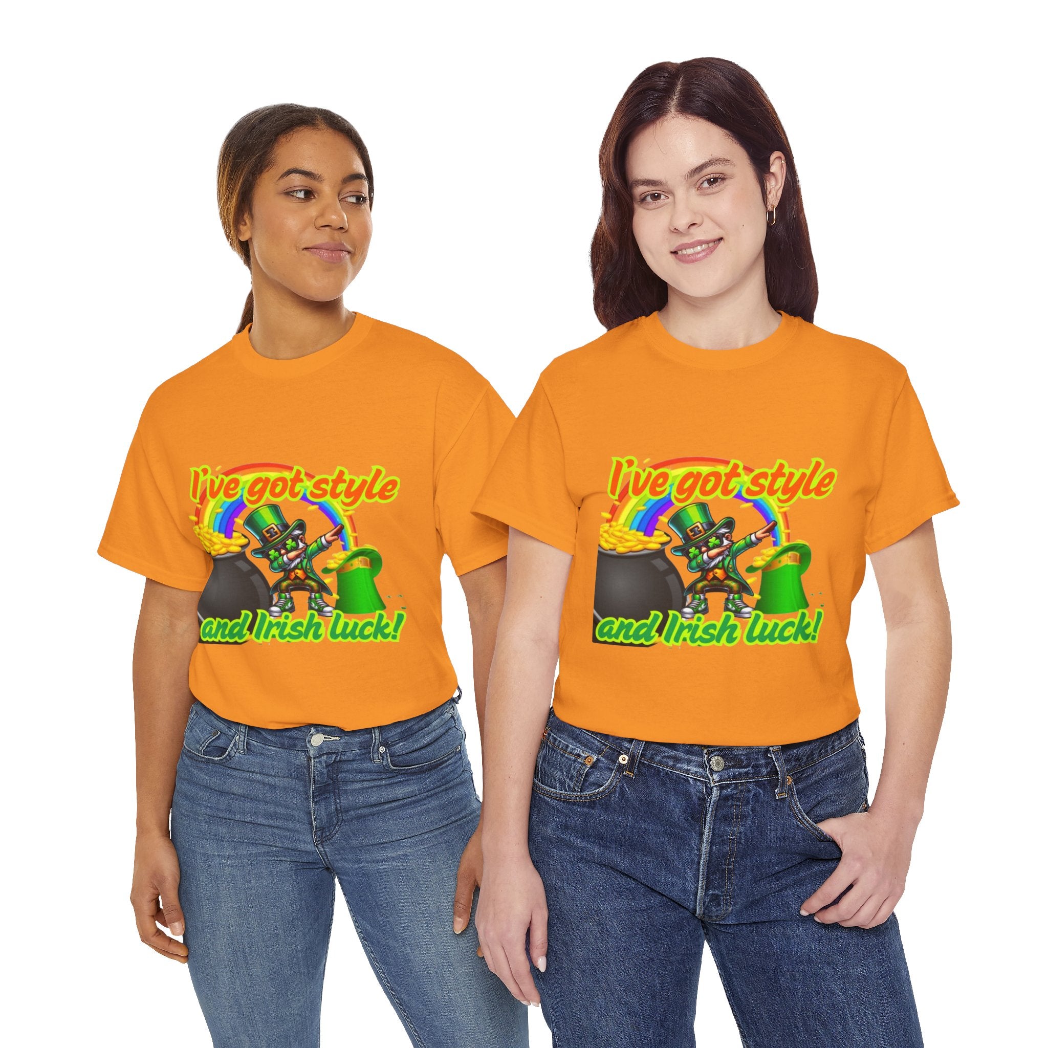 I've Got Style And Irish Luck Unisex Heavy Cotton T-Shirt