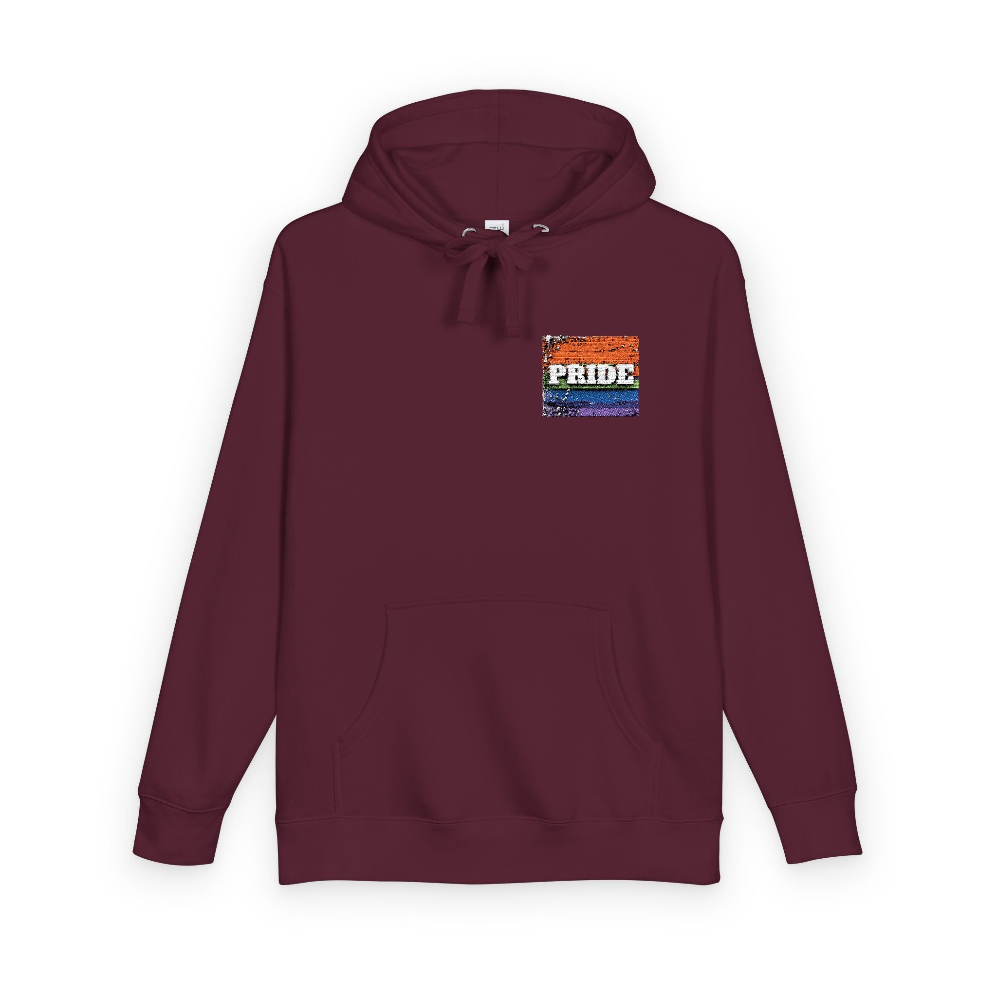 Pride Rainbow Unisex Fleece Hoodie