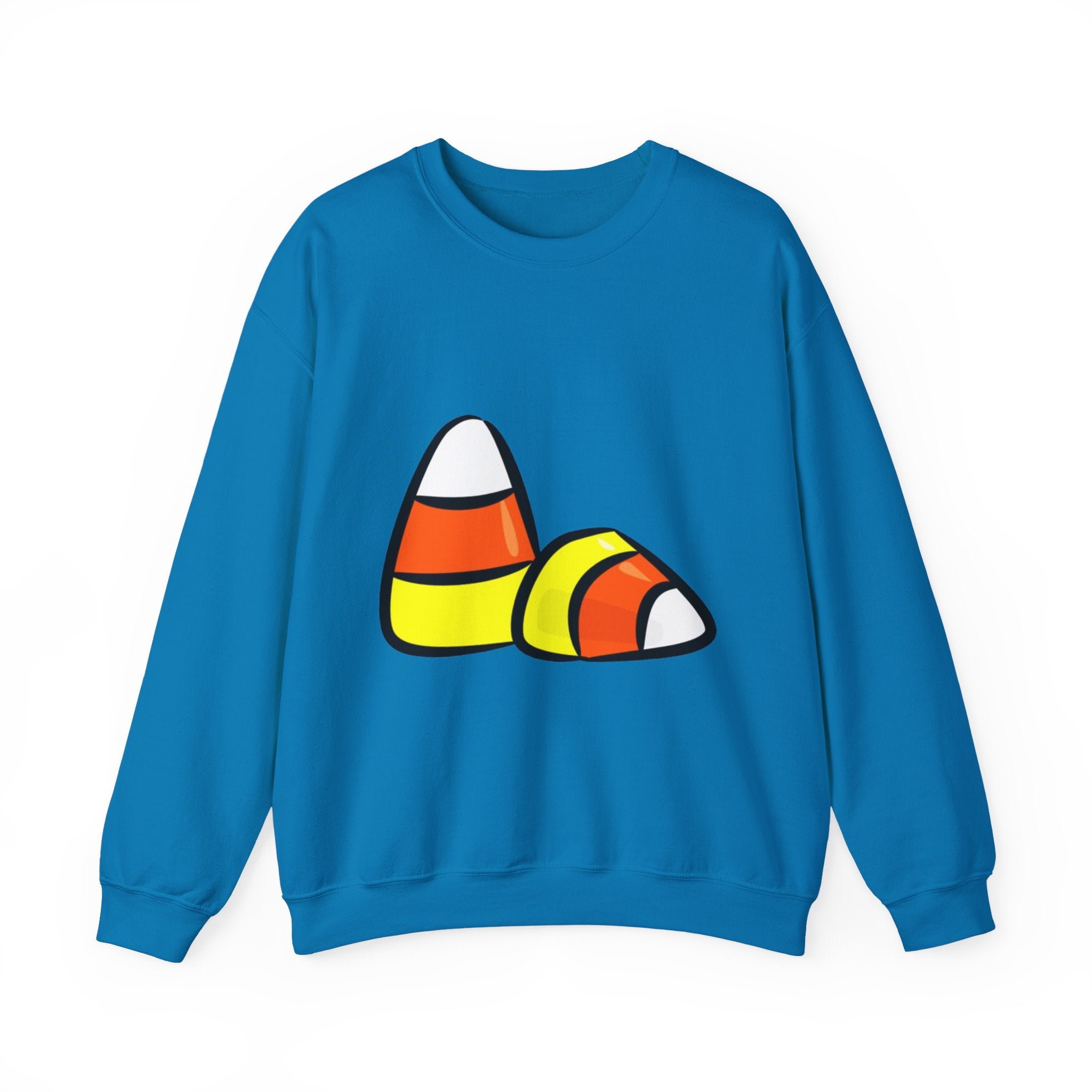 Halloween Candy Corn Unisex Heavy Blend™ Crewneck Sweatshirt