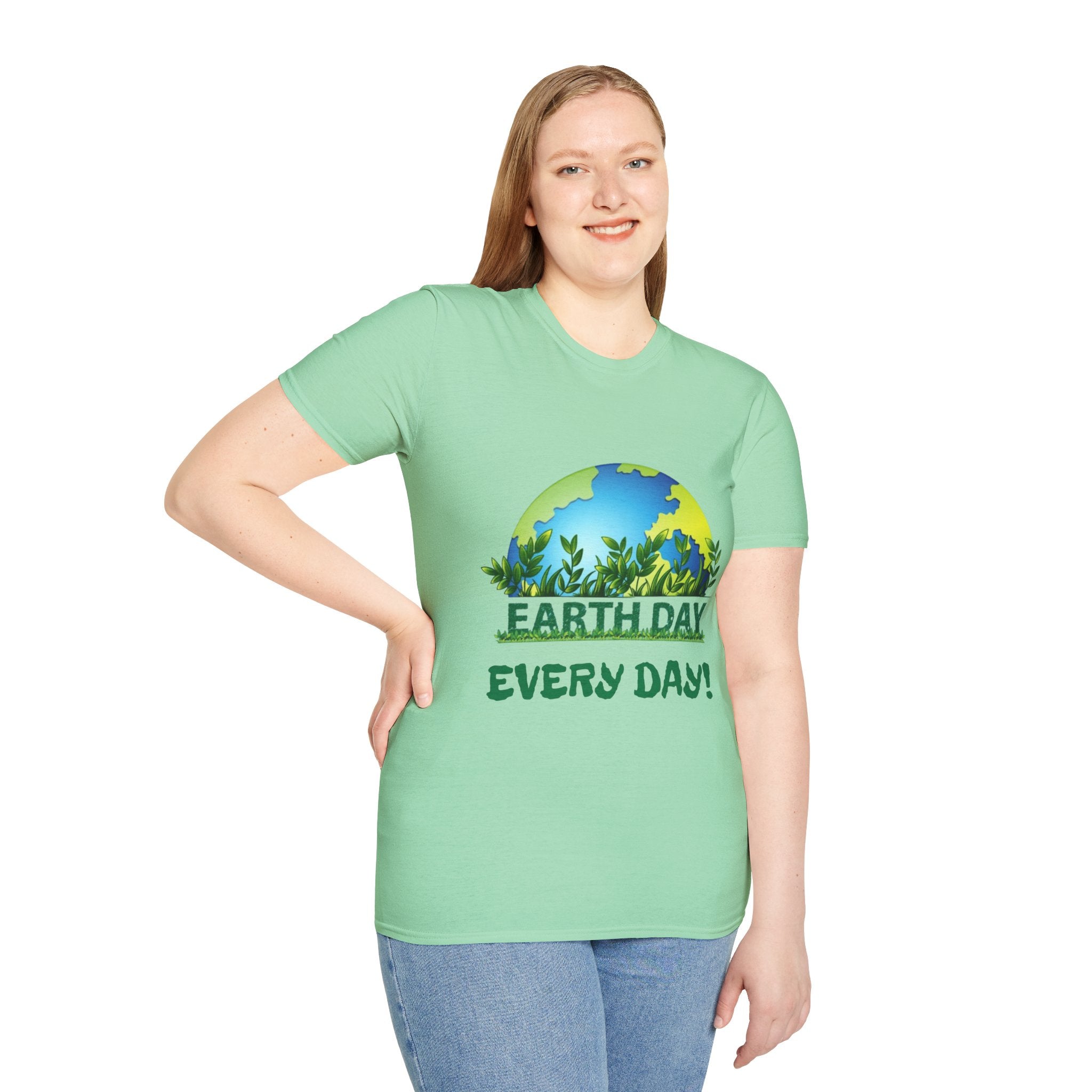 Earth Day Every Day Unisex Softstyle T-Shirt