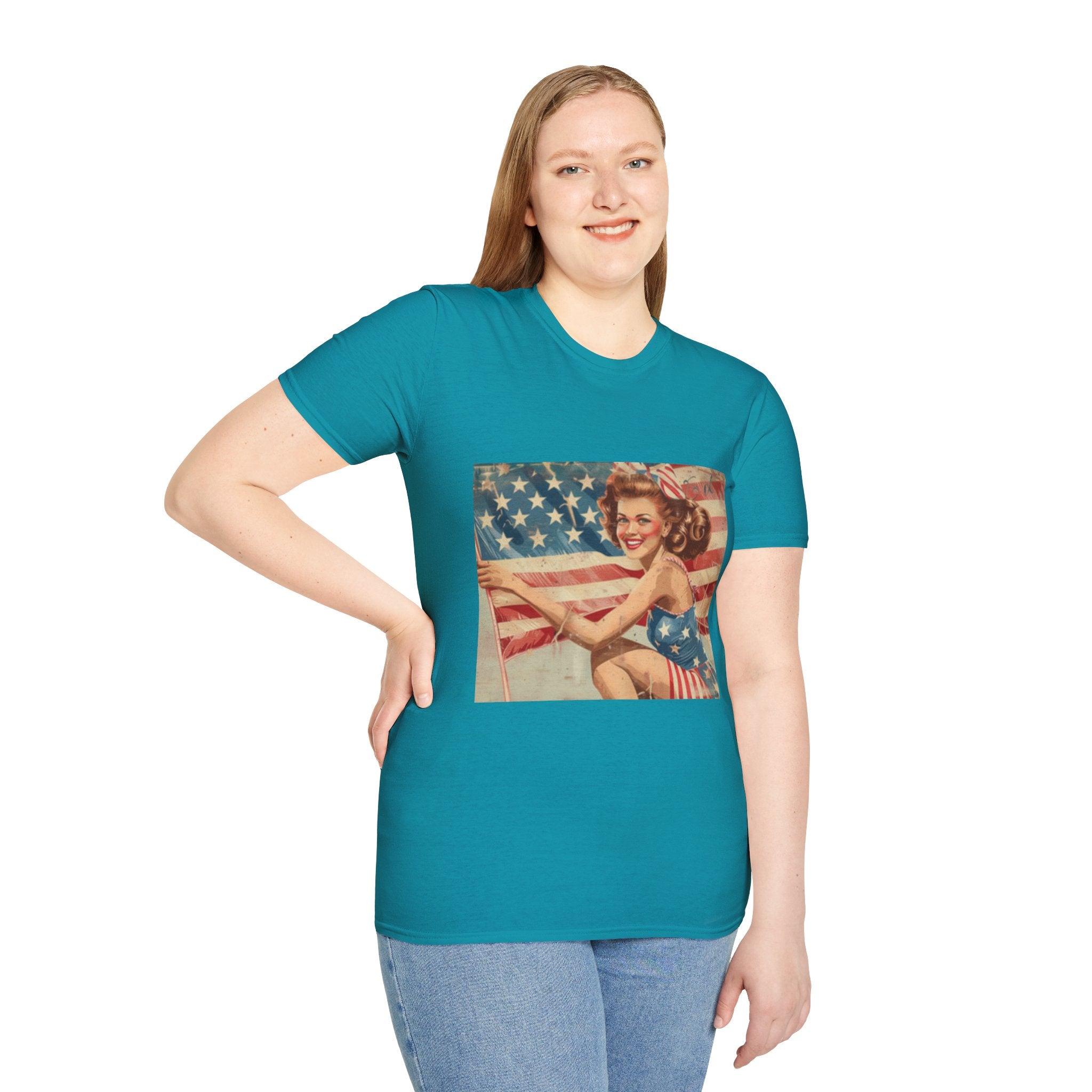 Vintage Americana Unisex Softstyle T-Shirt