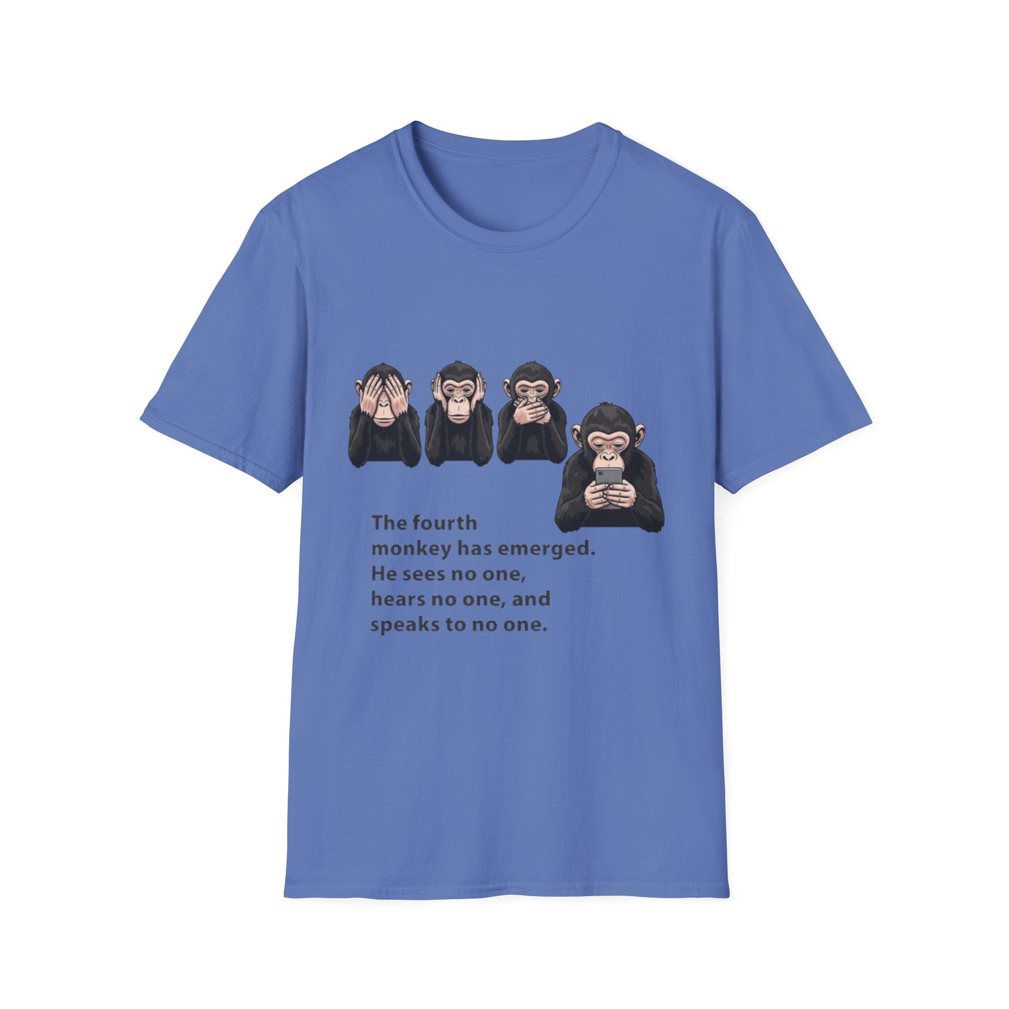 Four Monkeys Unisex Softstyle T-Shirt
