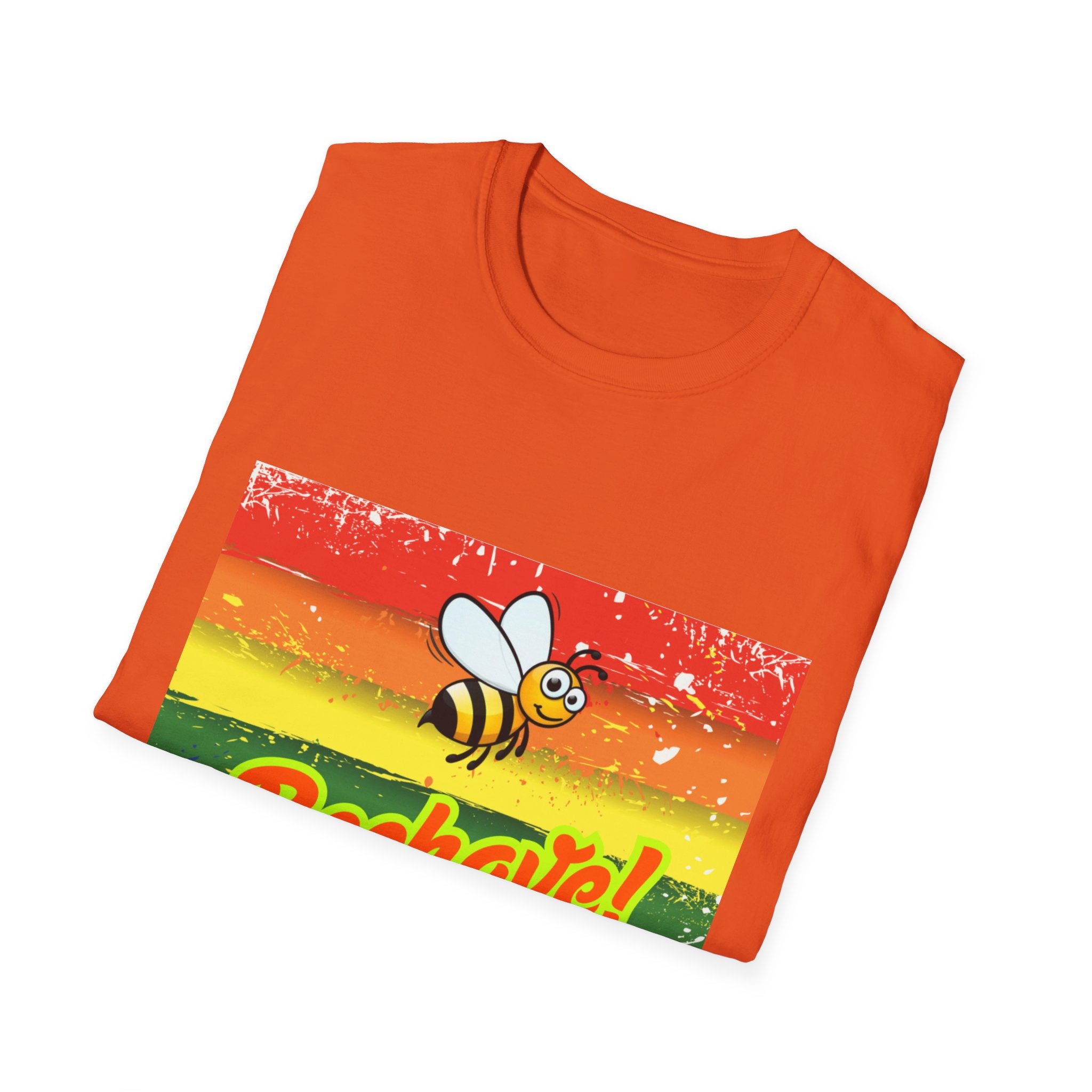 Beehave Rainbow Unisex Softstyle T-Shirt