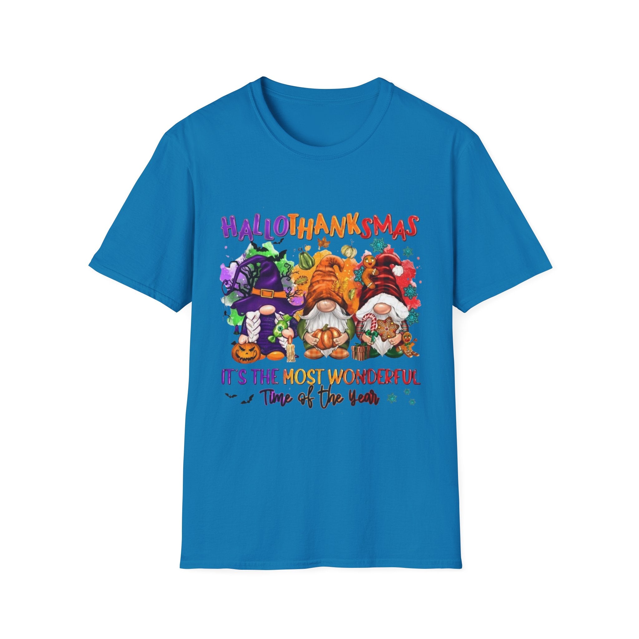 Happy Hallothanksmas Unisex Softstyle T-Shirt