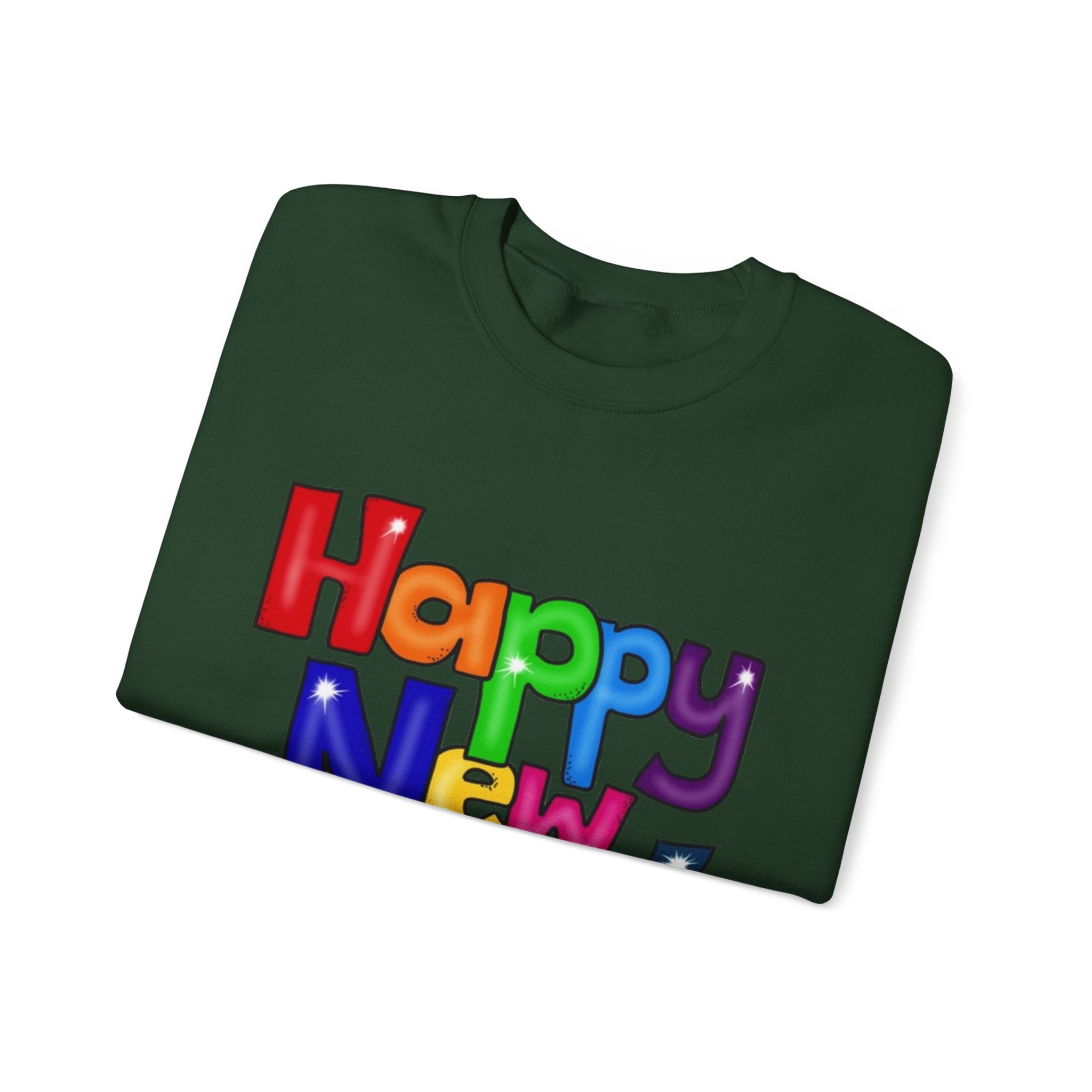 Happy New Year Unisex Heavy Blend™ Crewneck Sweatshirt